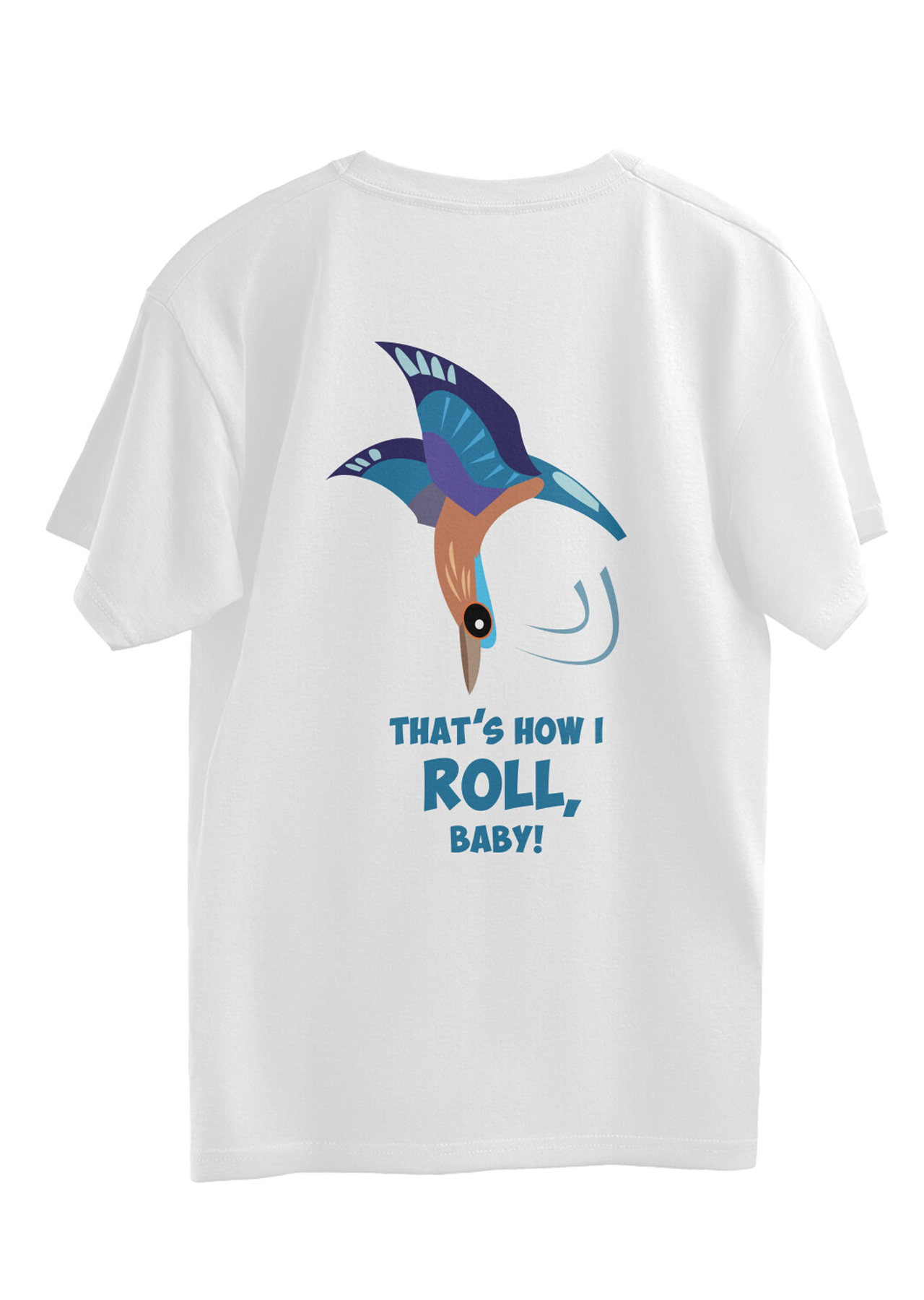 Indian Roller (That’s how I roll baby!) Oversized T-shirt