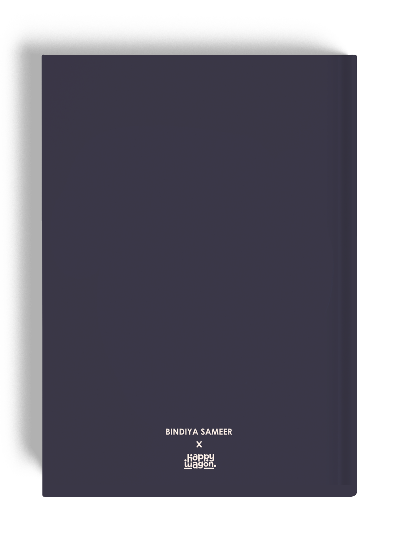 Blue Garden Hardcover Notebook