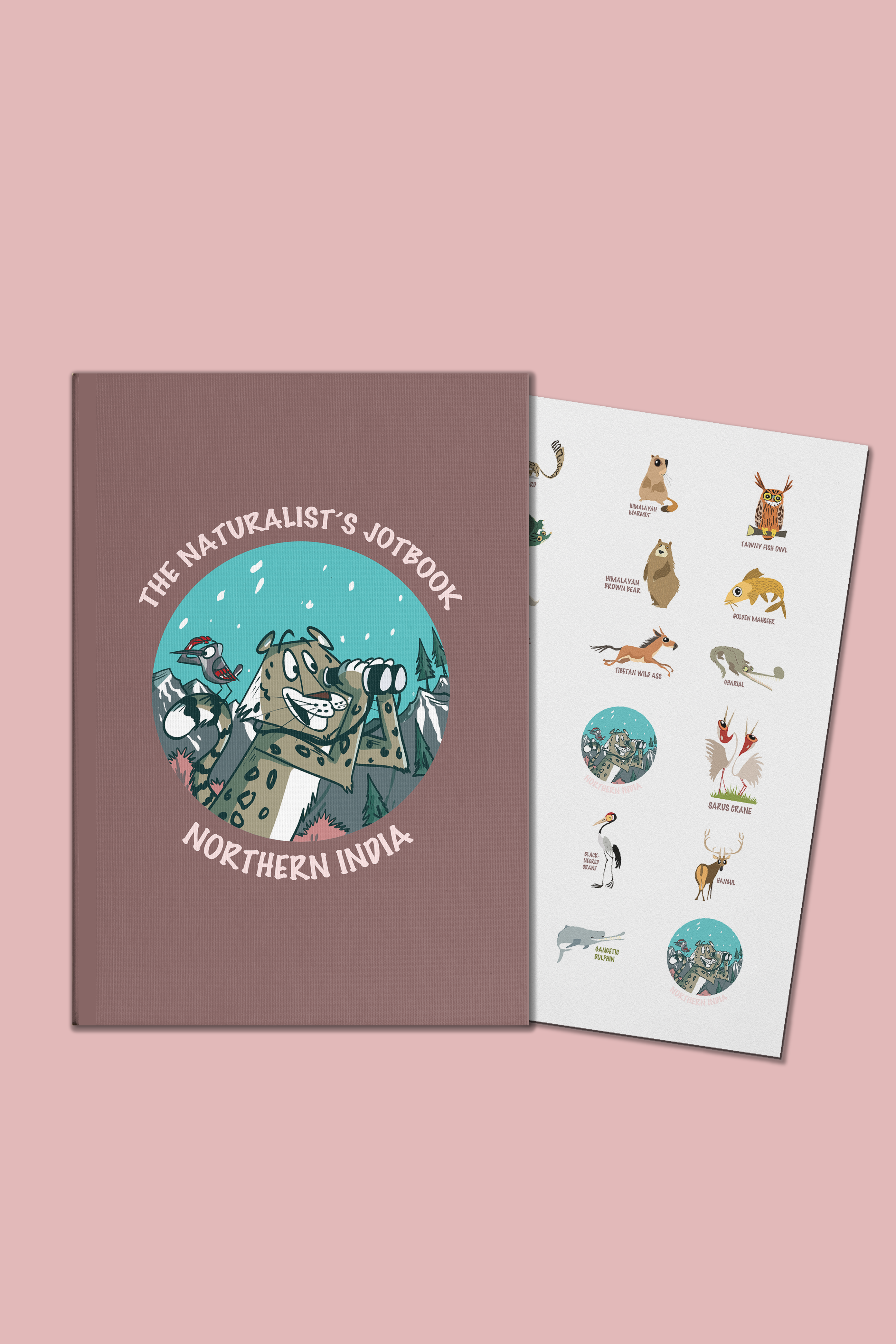 Naturalist’s Field Notebooks| Set of 6 with Sticker Sheets