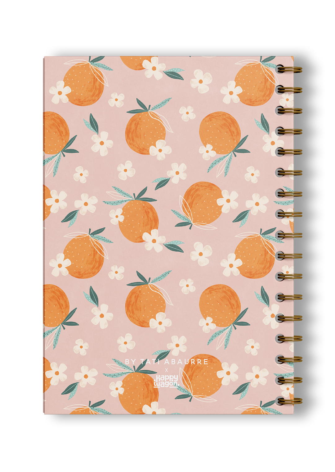 Blooming Oranges Spiral Notebook