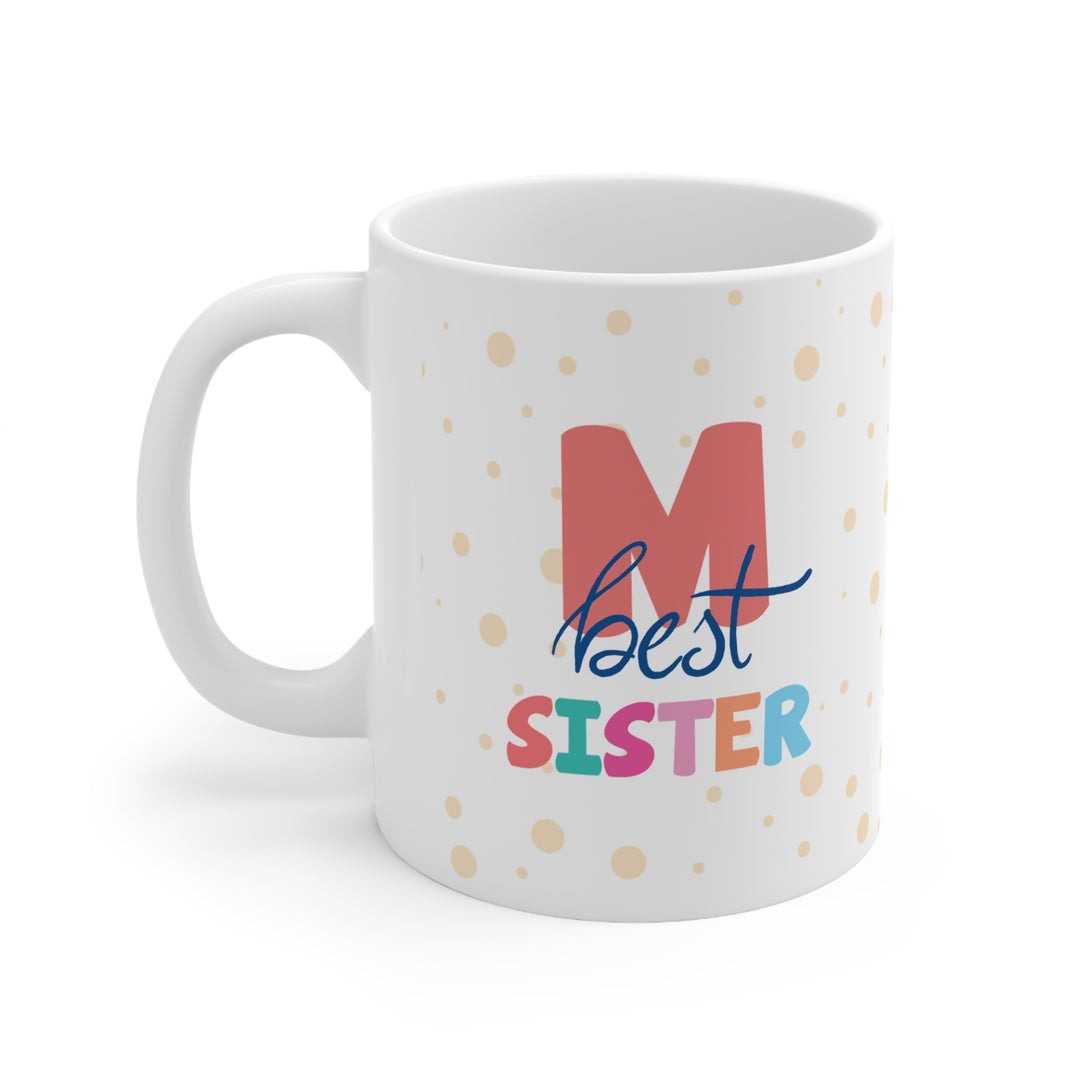 Personalised Best Sister Mug