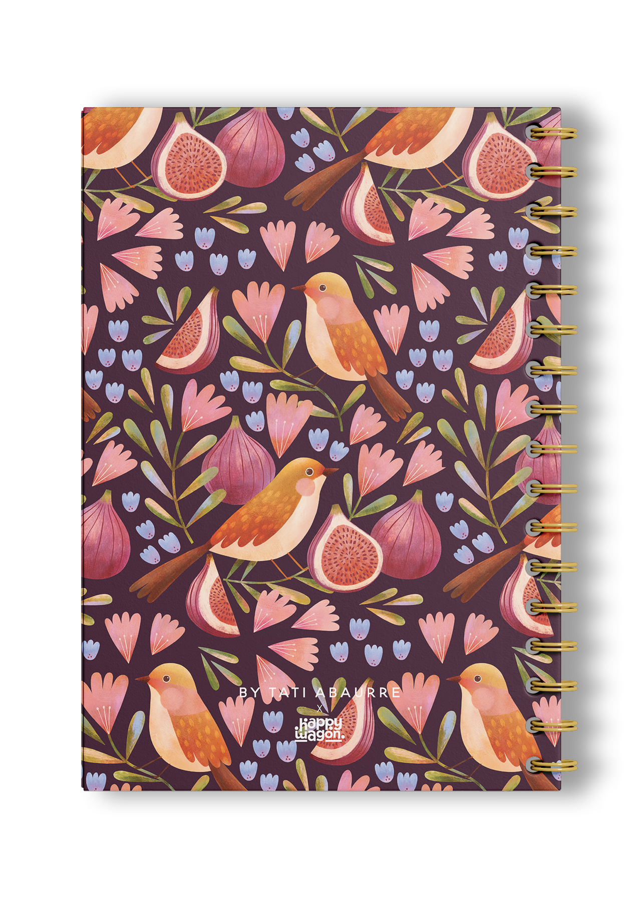 Figs and Birds A5 Sketchbook