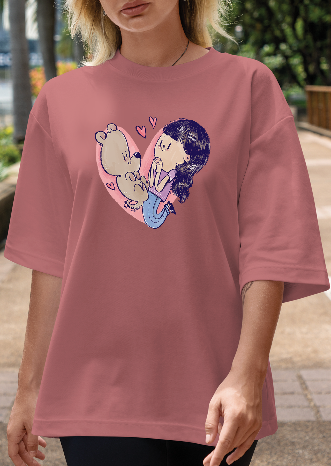 Dog Lover Oversized T-shirt