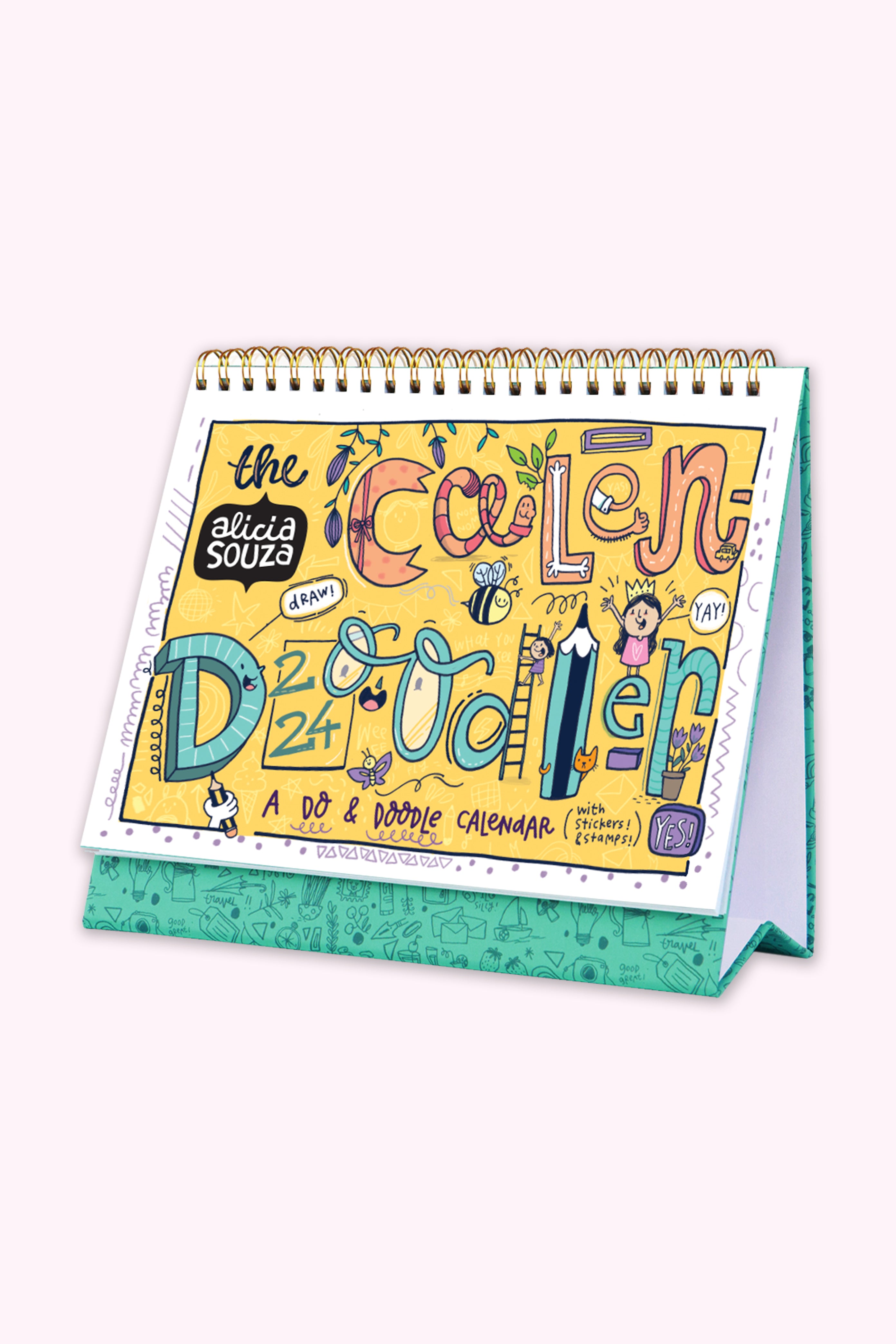 2024 The Calendoodler Desk Calendar