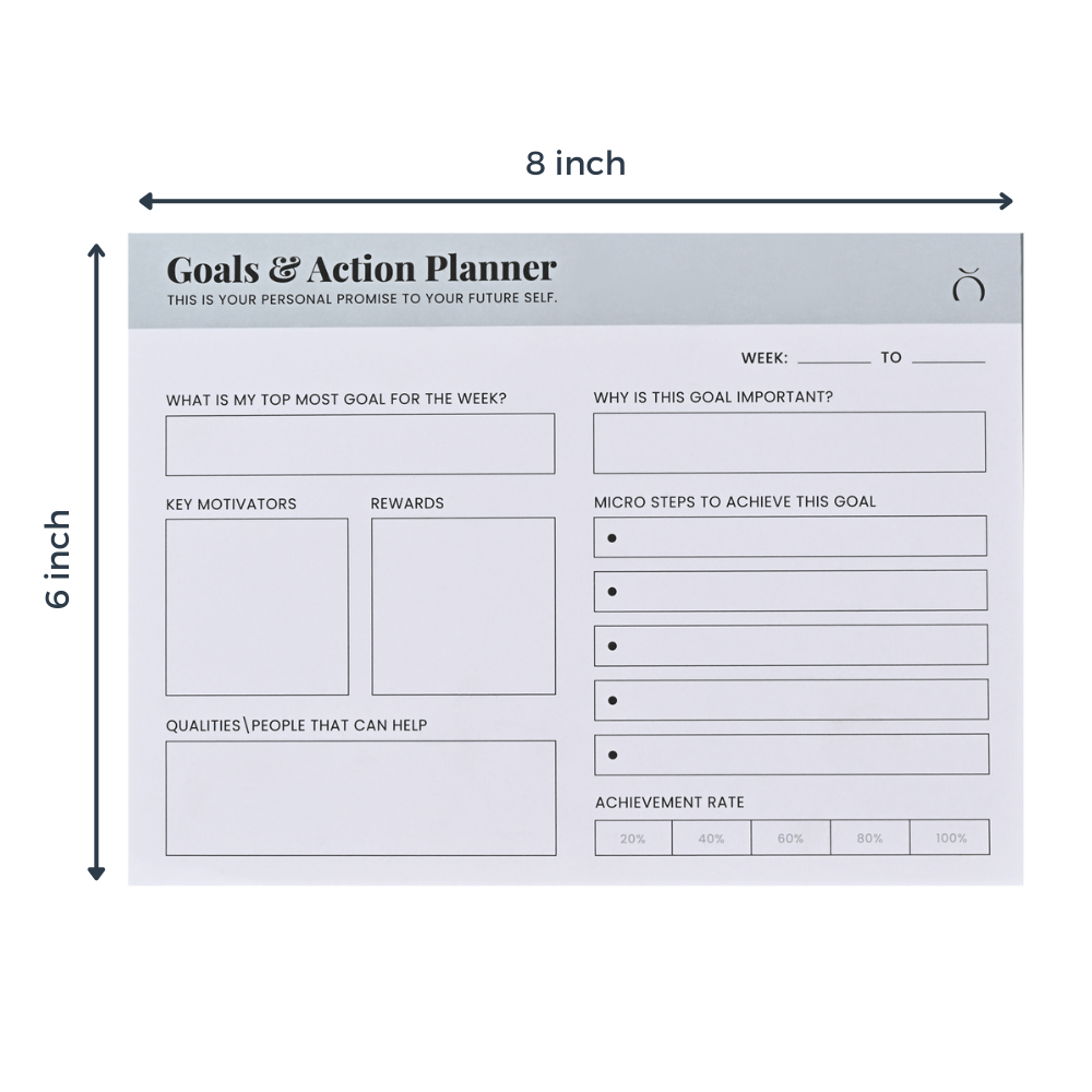 The Plan and Achieve Notepad