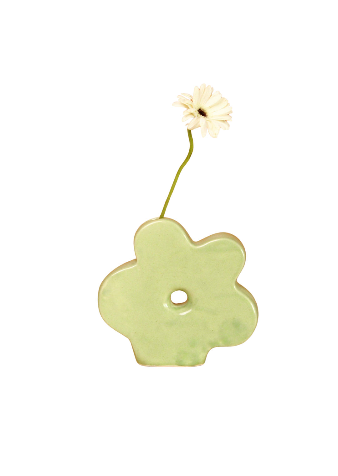 Ceramic Daisy Vase