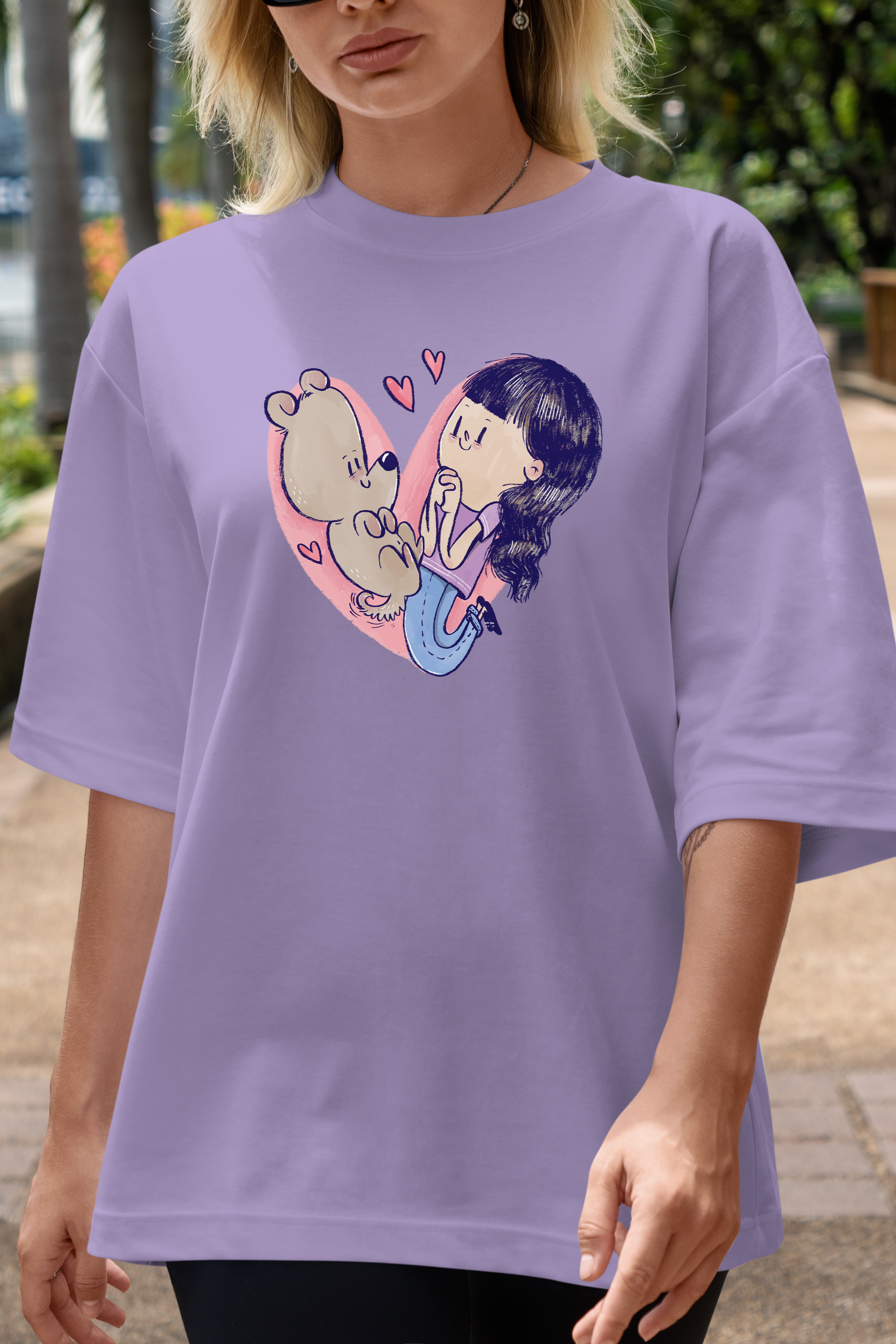 Dog Lover Oversized T-shirt