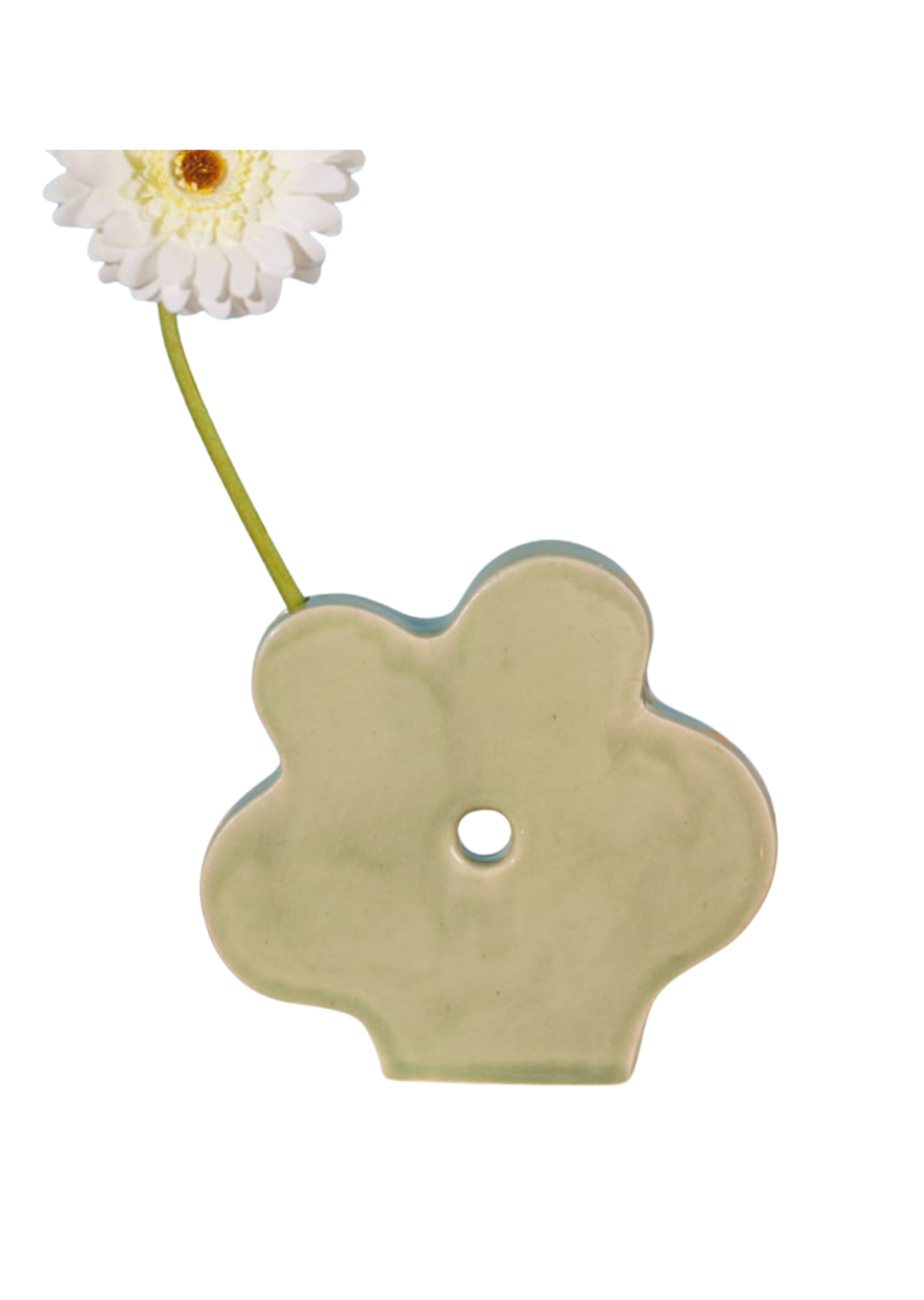 Ceramic Daisy Vase