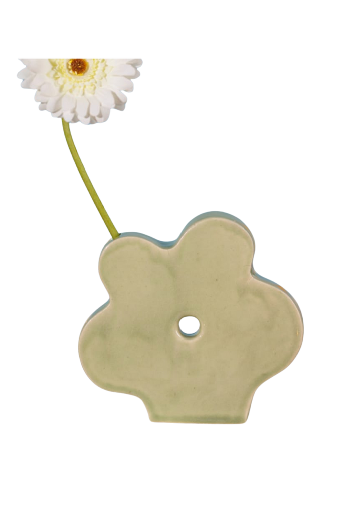 Ceramic Daisy Vase