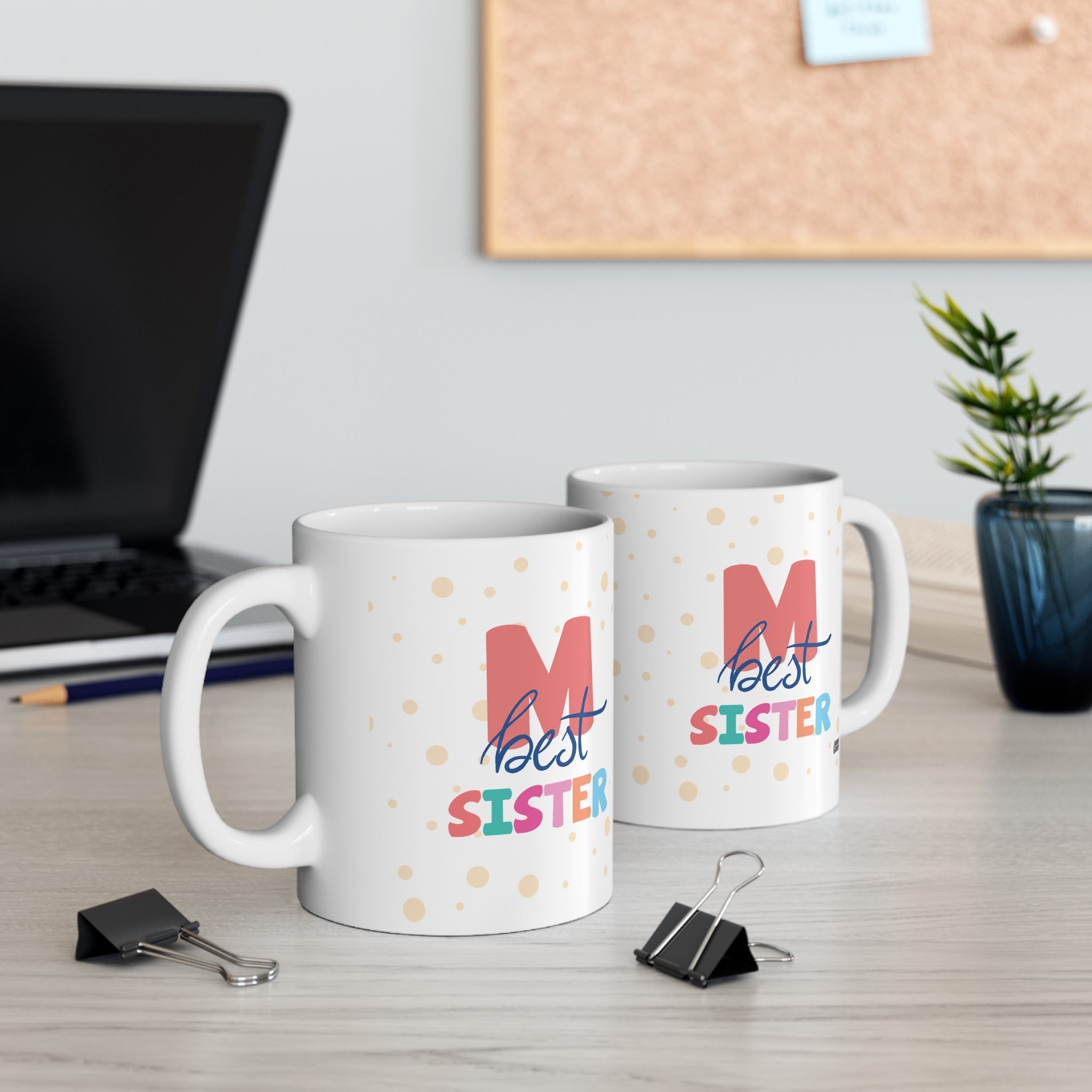 Personalised Best Sister Mug