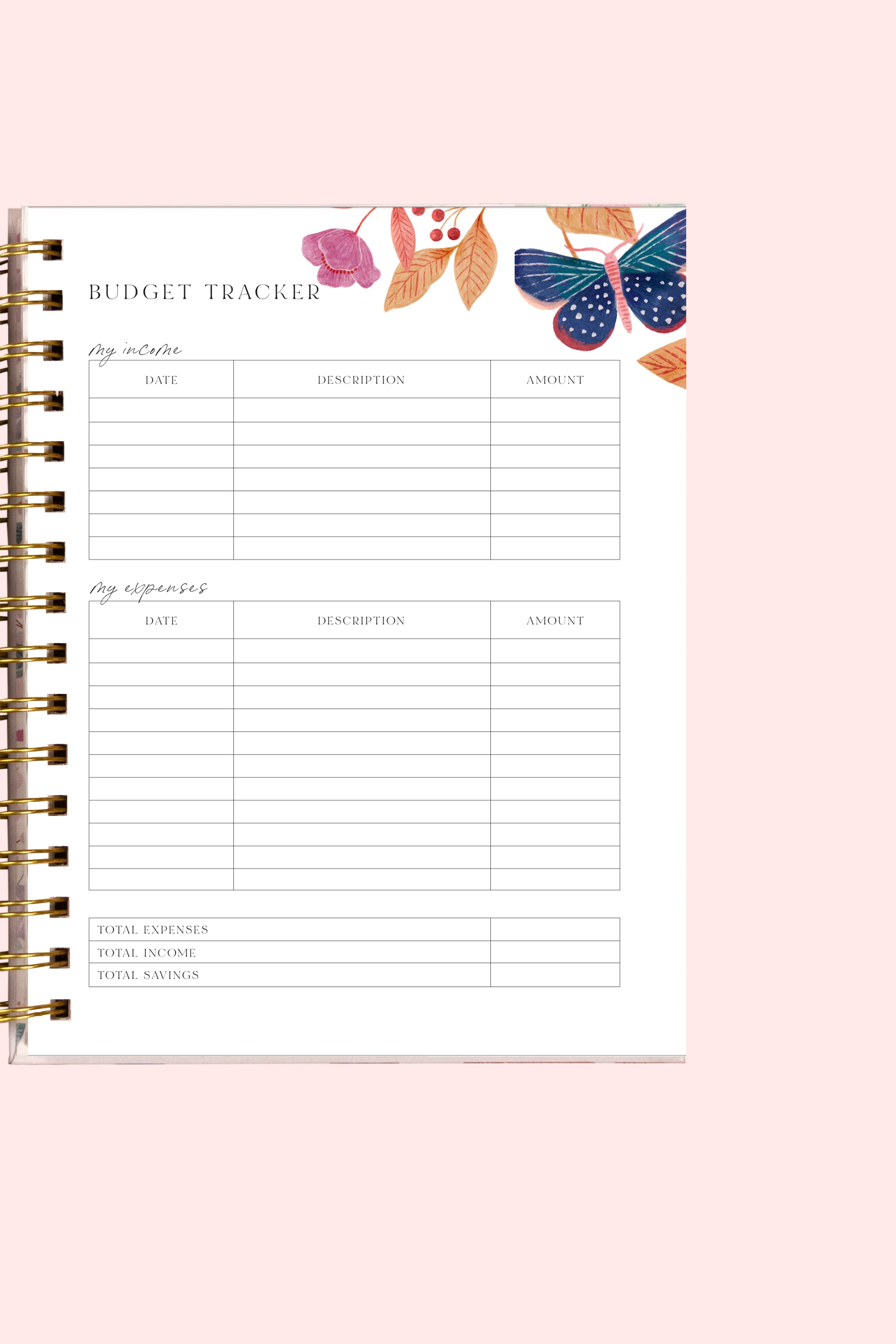 2024 Autumn Blooms | Life Planner