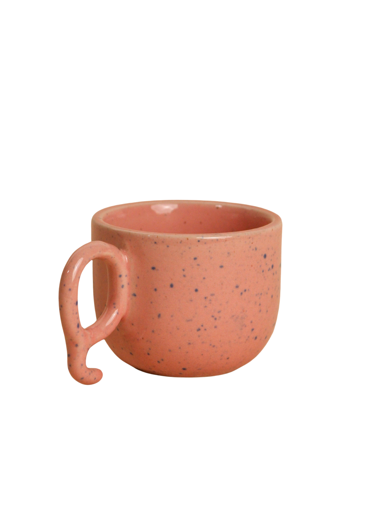 Pink Speckled Mug