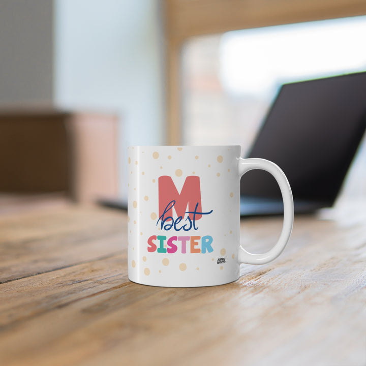 Personalised Best Sister Mug