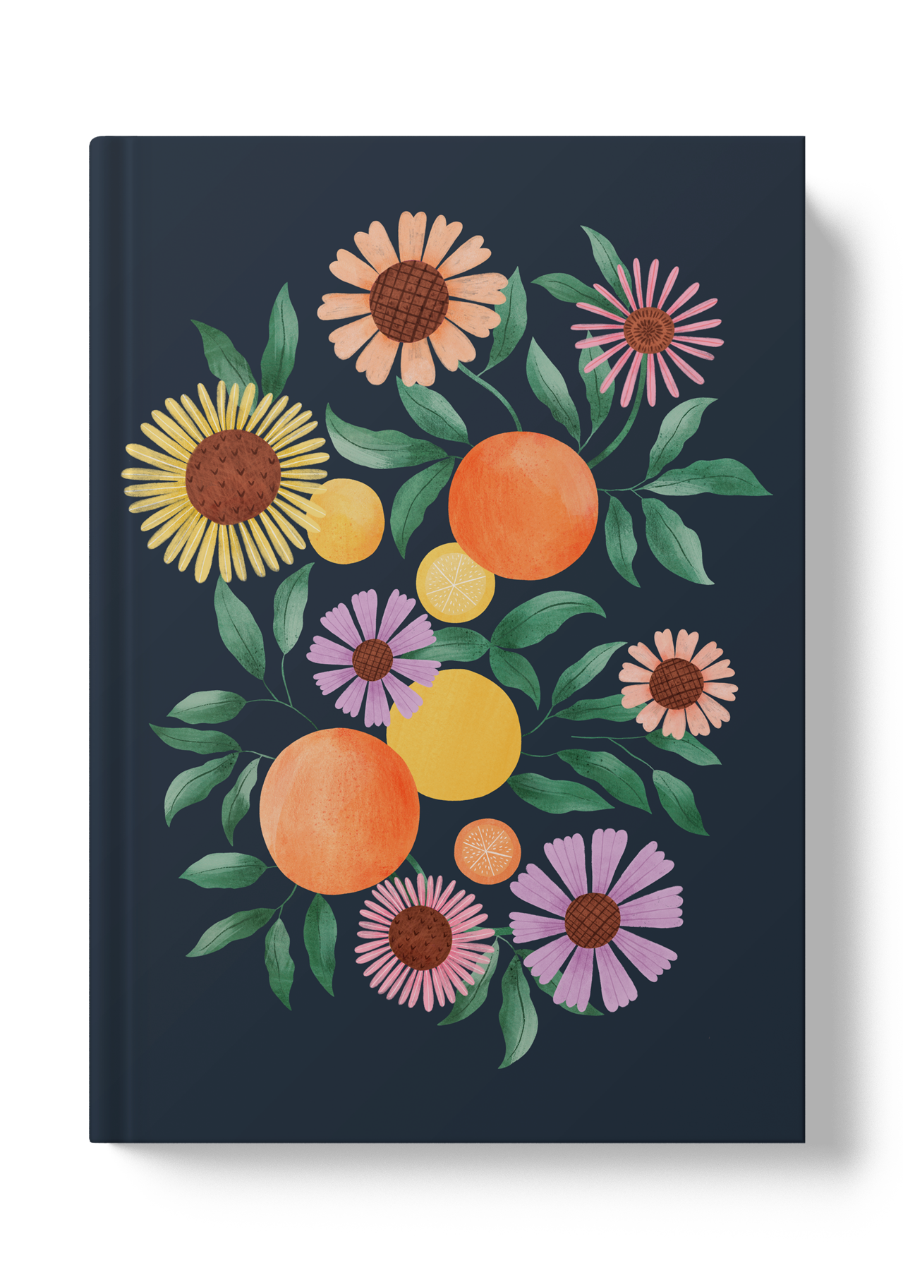 Oranges Hardcover Notebook