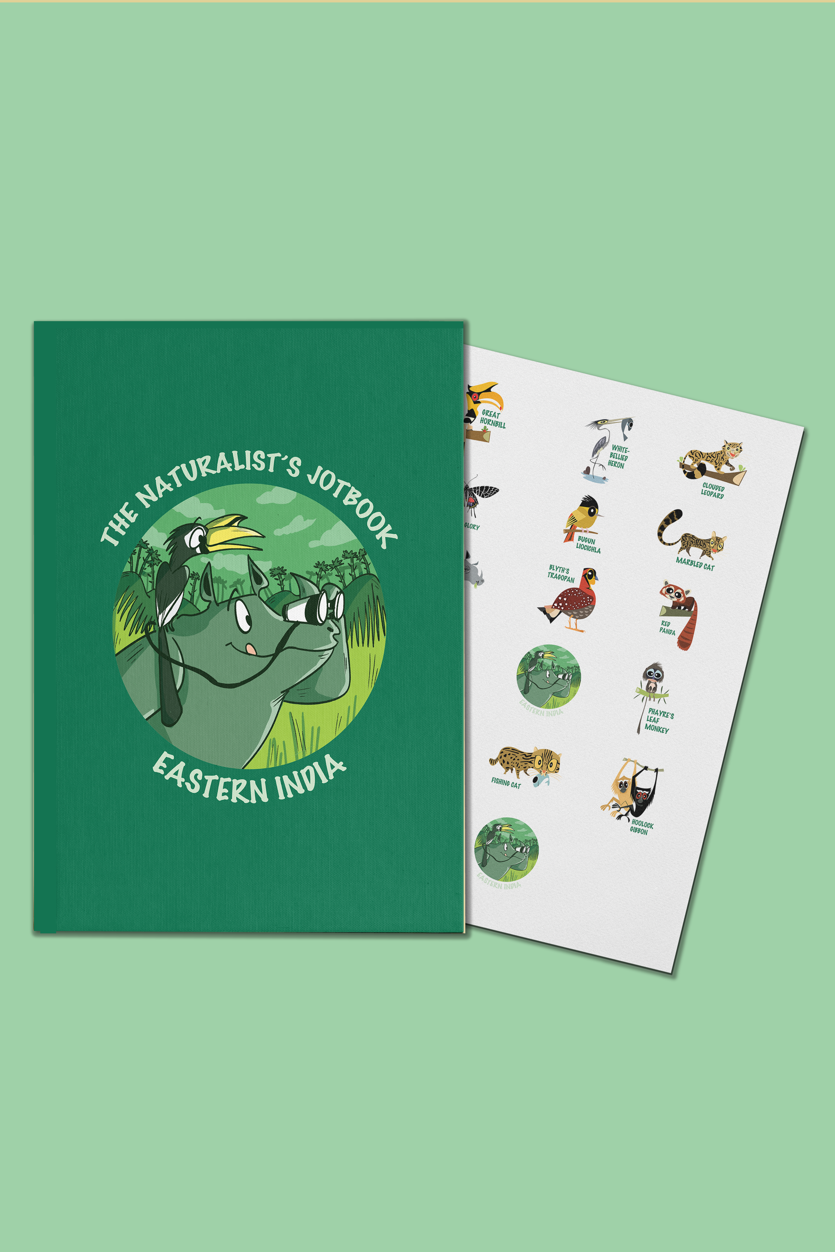 Naturalist’s Field Notebooks| Set of 6 with Sticker Sheets