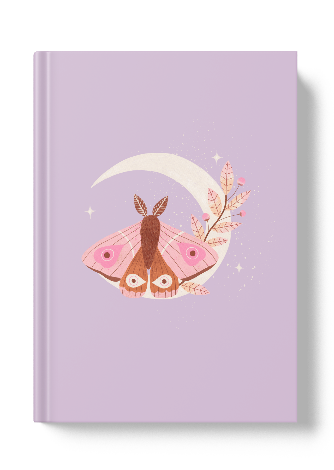 Mystic Moth Hardcover Notebook