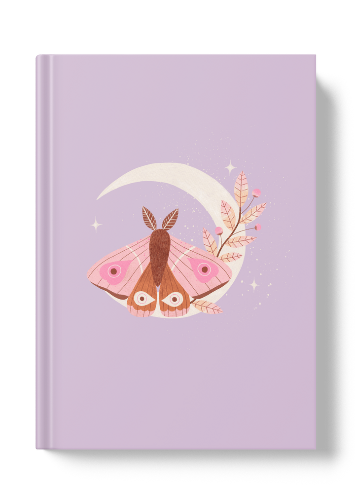 Mystic Moth Hardcover Notebook