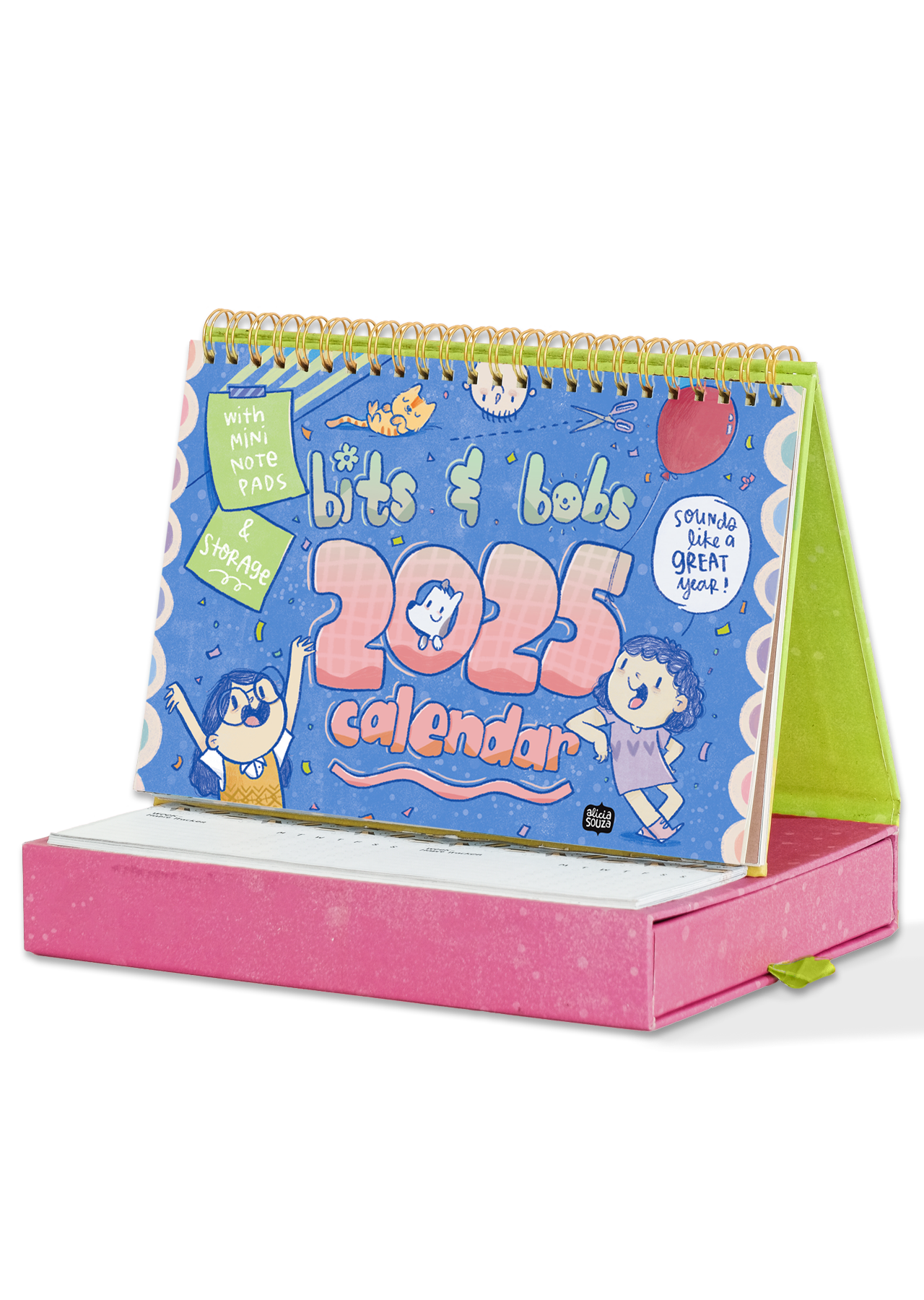 2025 Bits & Bobs Desk Calendar