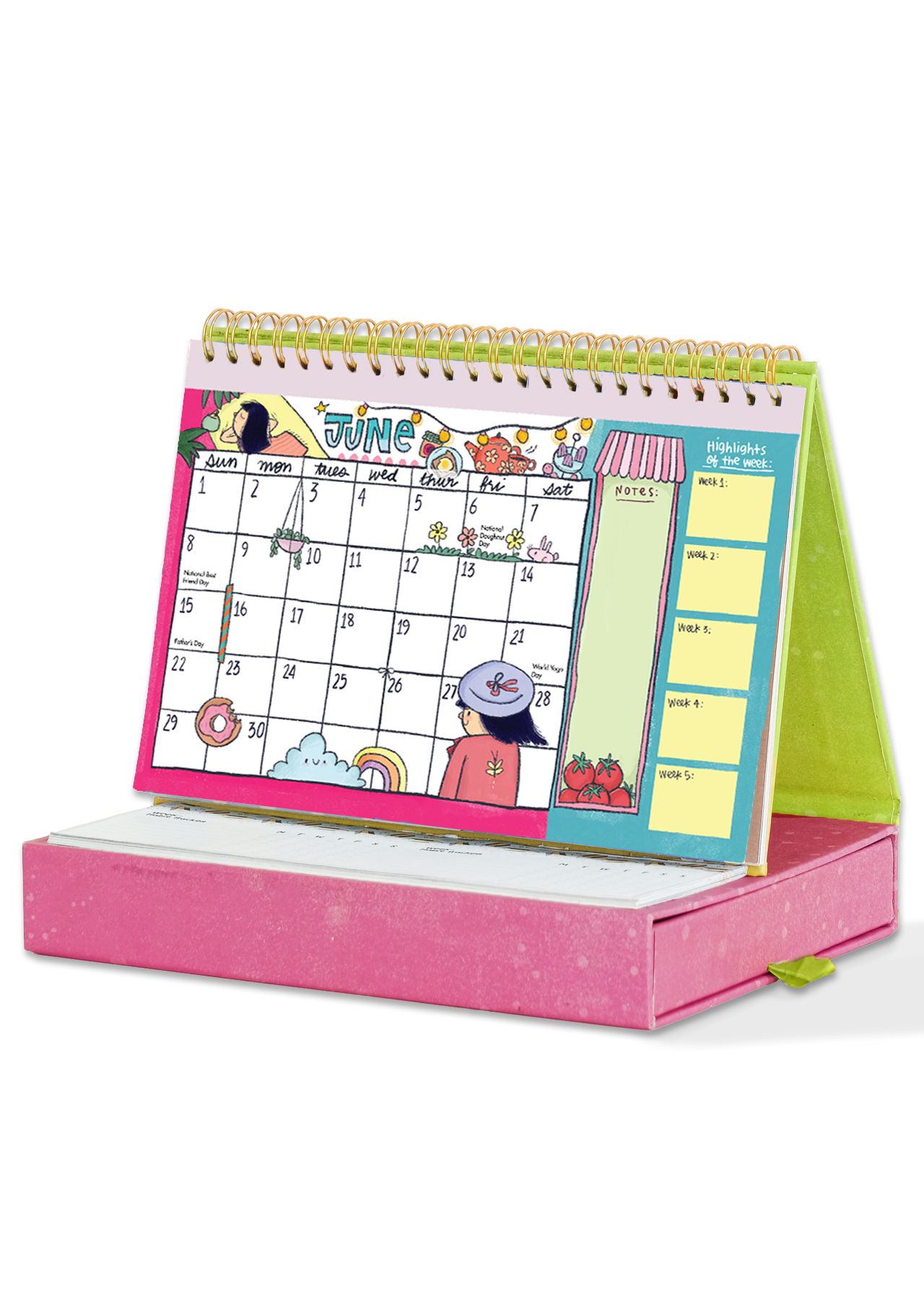 2025 Bits & Bobs Desk Calendar