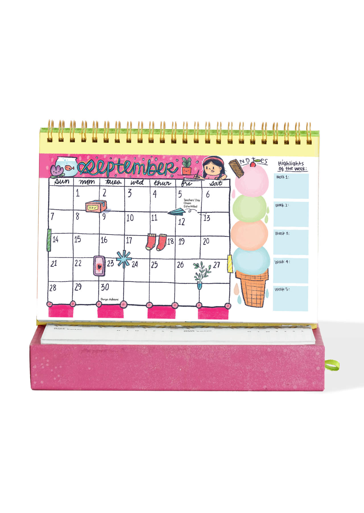 2025 Bits & Bobs Desk Calendar