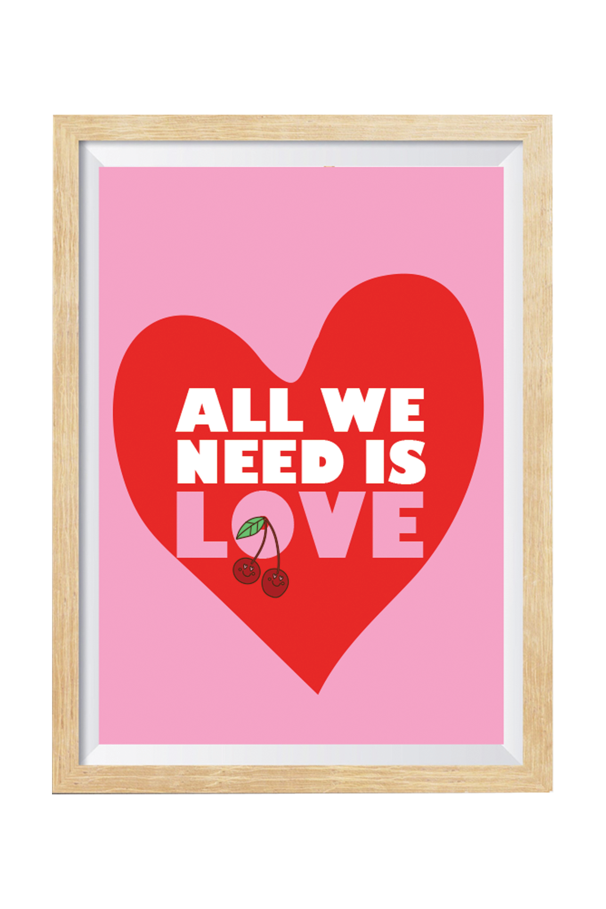 All We Need Is Love Wall Art