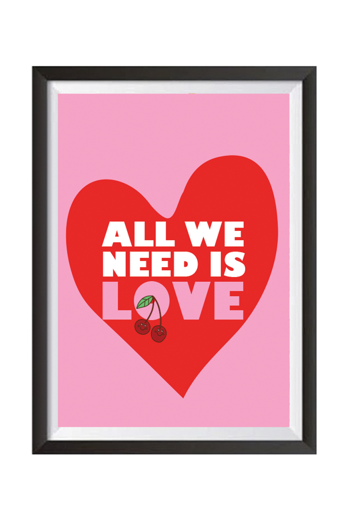 All We Need Is Love Wall Art