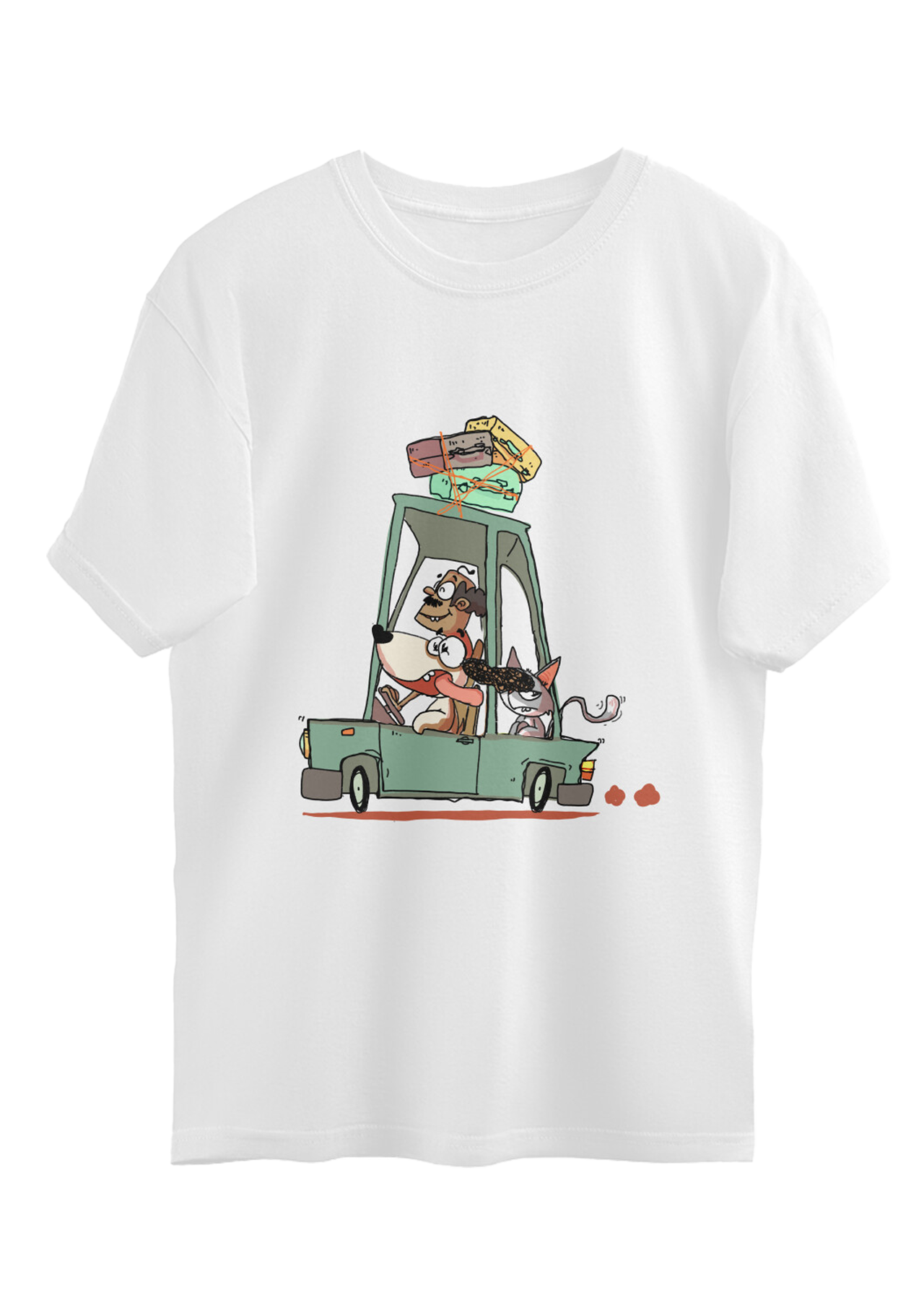 Wander Paws Oversized T-shirt