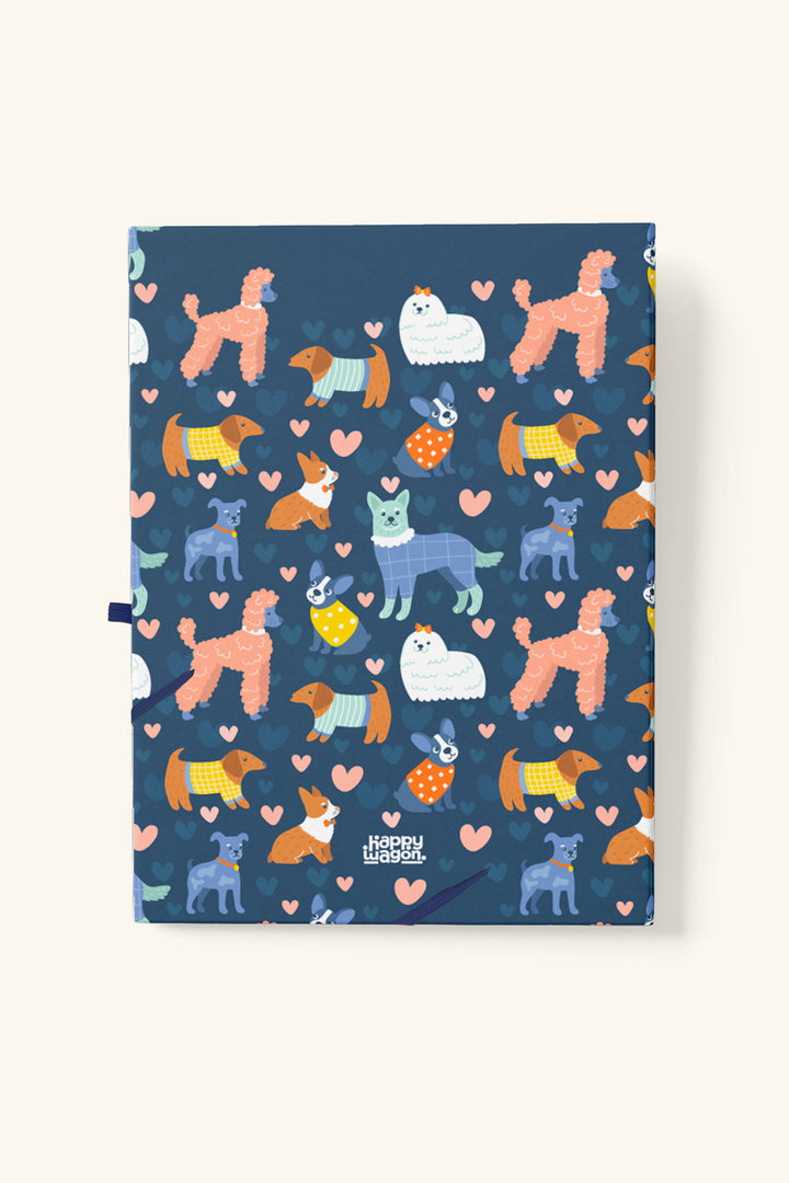 Doggo Love Clipfolio | Clipboard & Notepad Duo