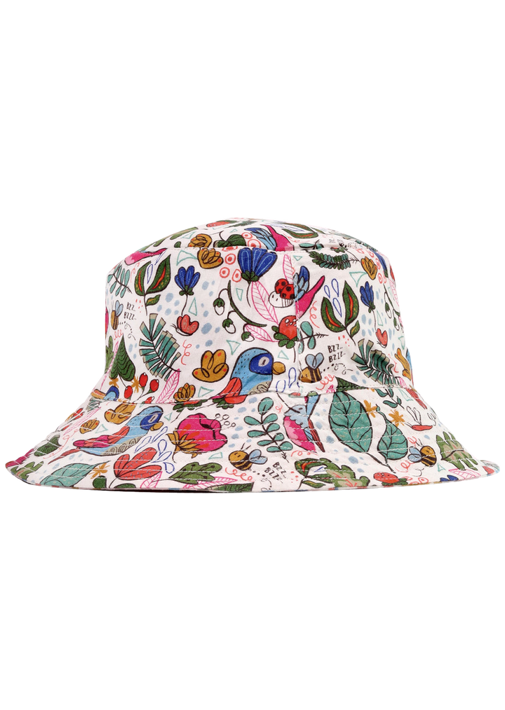 Birdie Reversible Bucket Hat