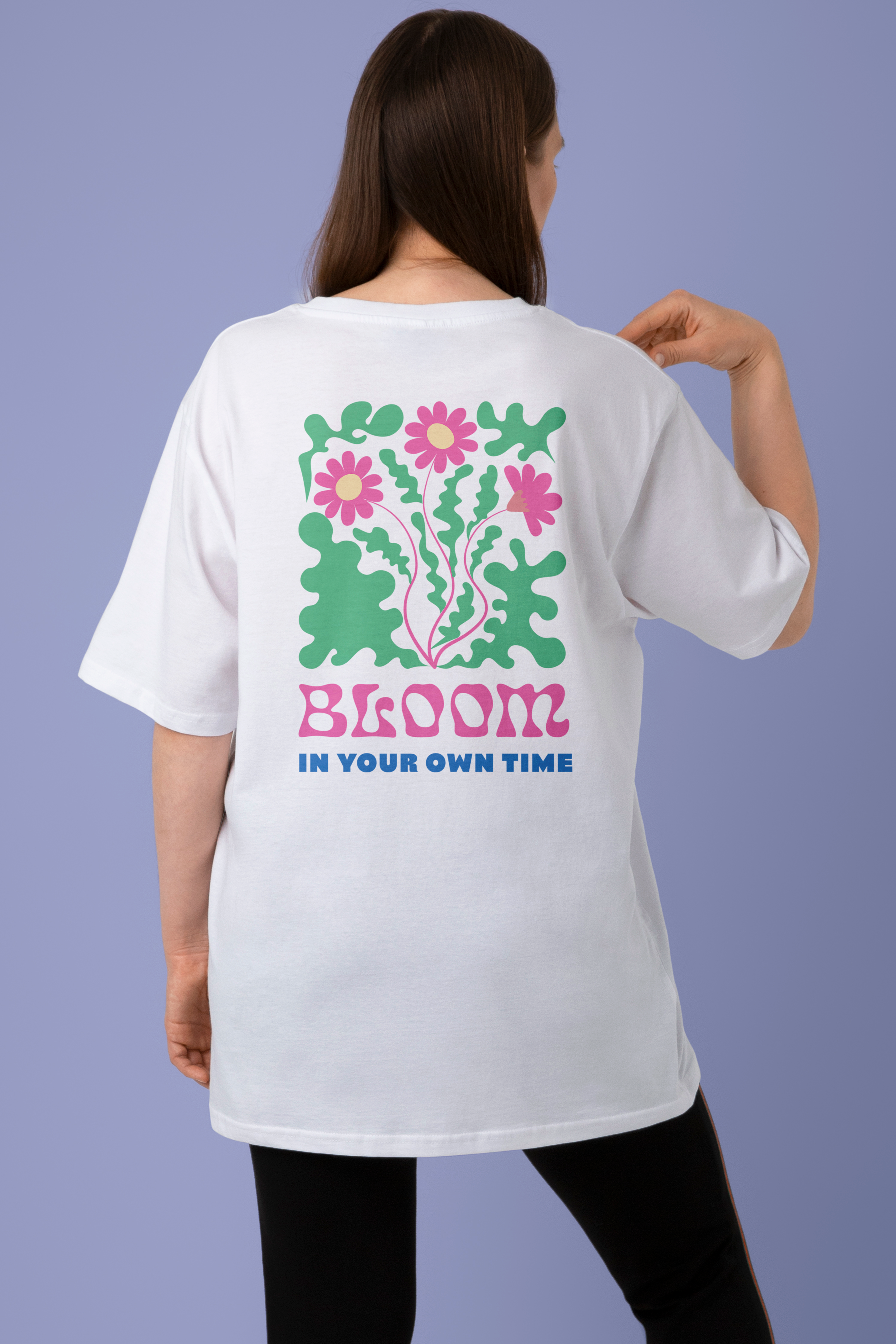 Bloom In Your Own Time Oversized T-shirt