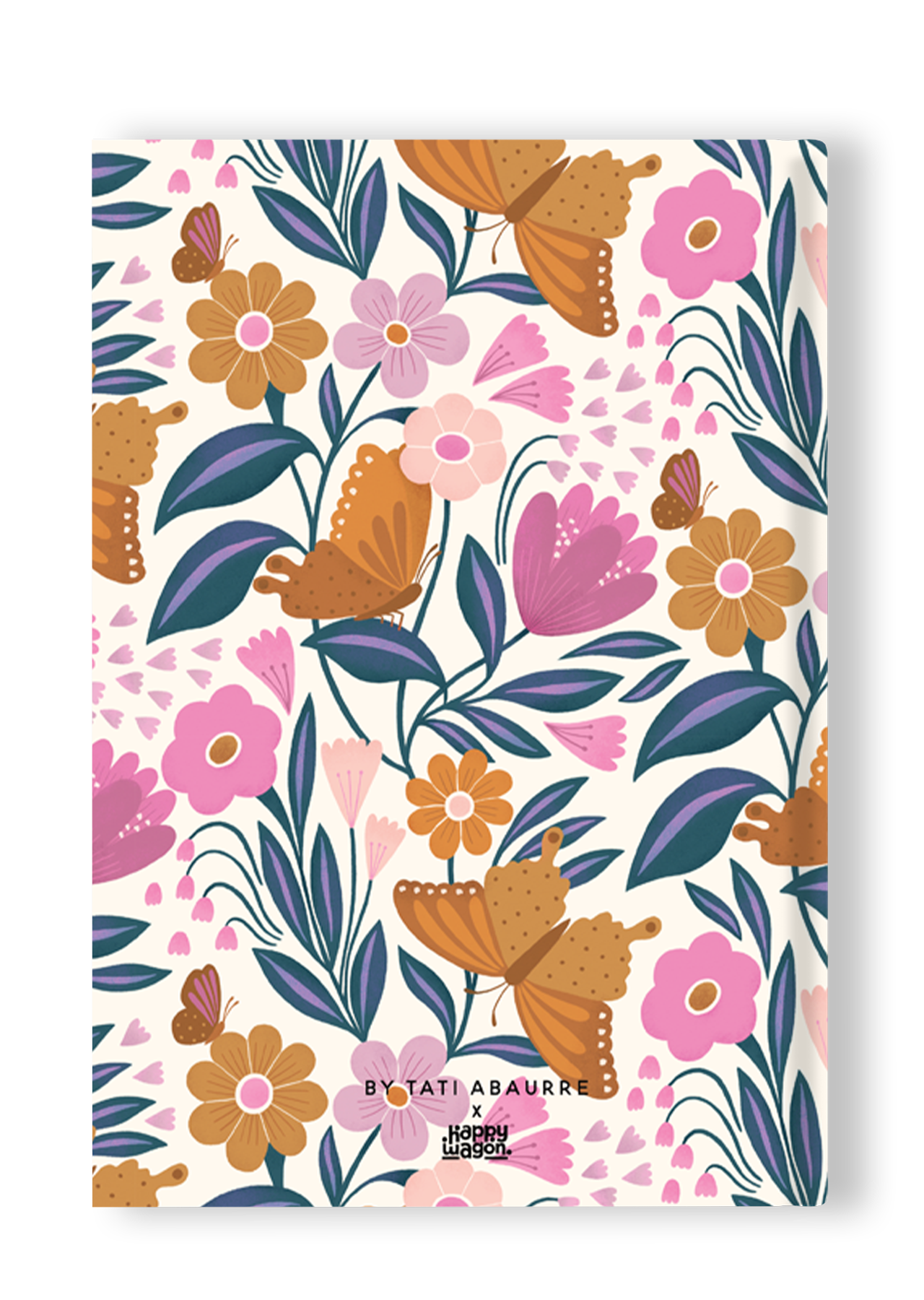 Blossoming Butterflies Hardcover Notebook