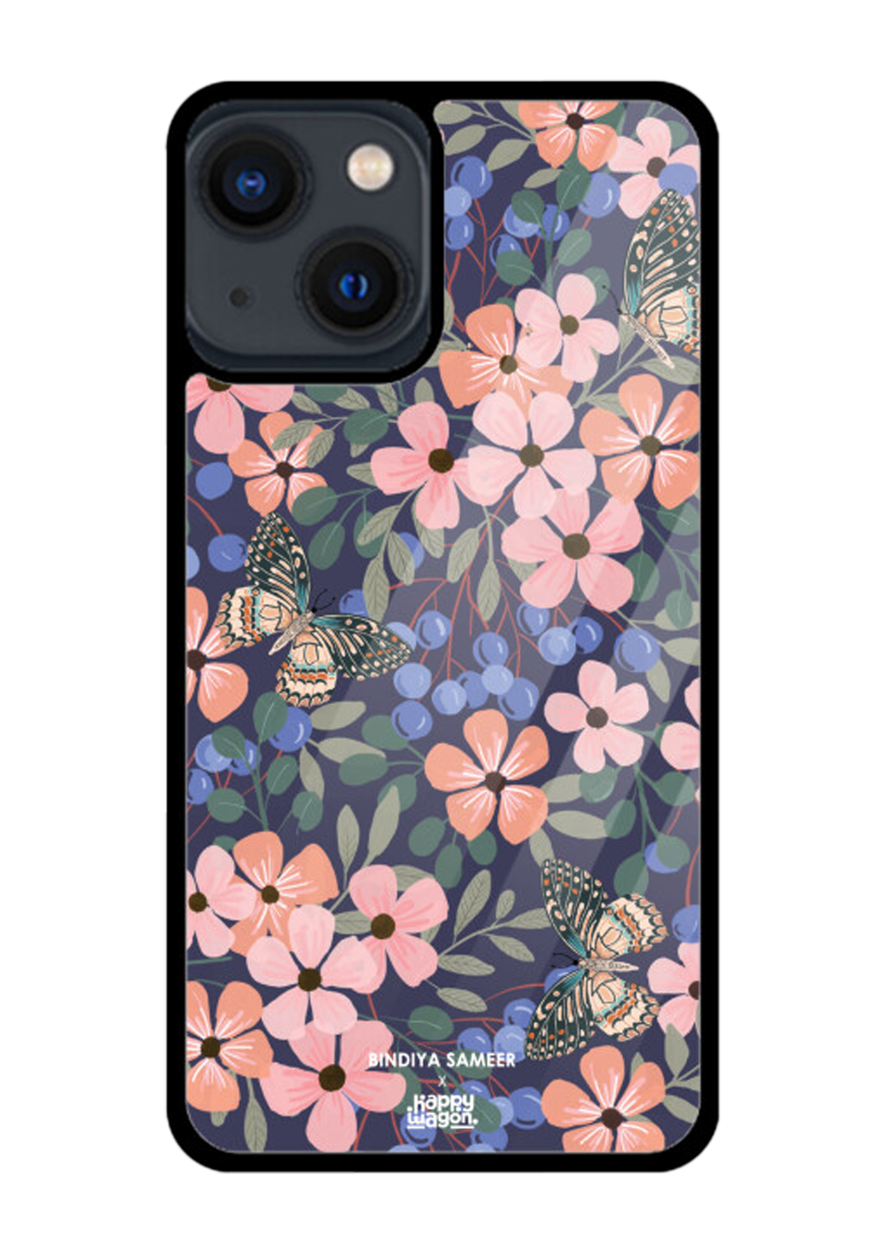 Blue Garden iPhone Cover