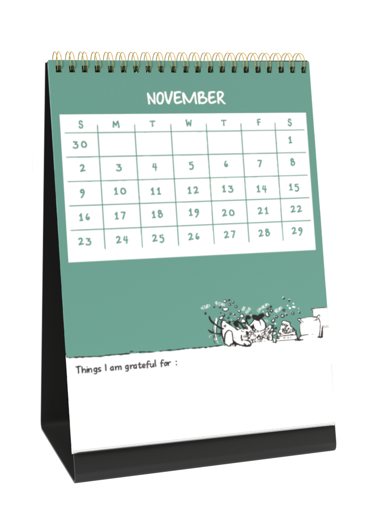 2025 Pets Desk Calendar