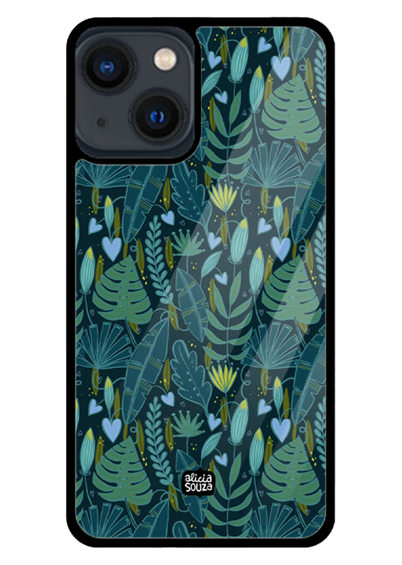 Dark Forest Glass iPhone Cover