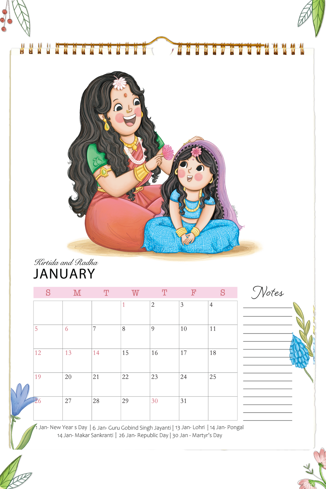 2025 Divine Mums Wall Calendar