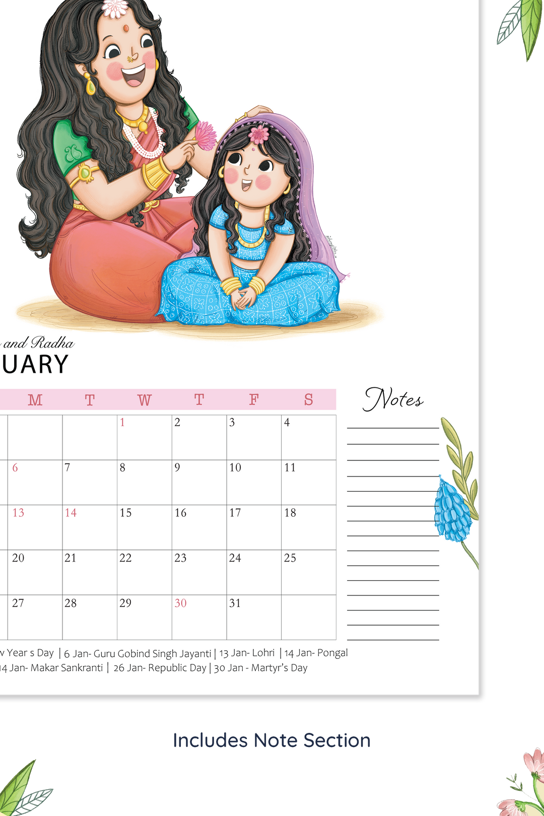 2025 Divine Mums Wall Calendar