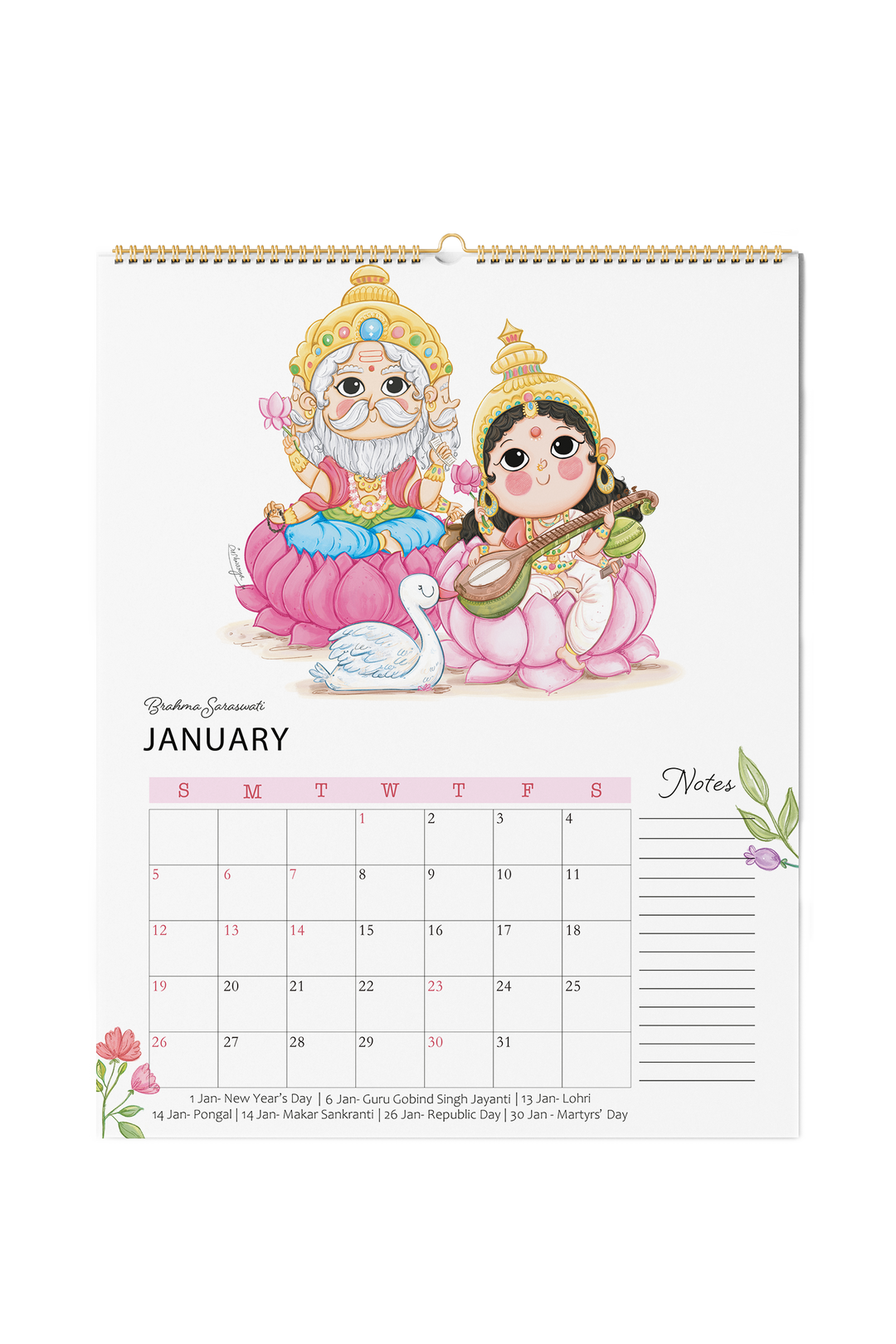 2025 Divine Love Wall Calendar