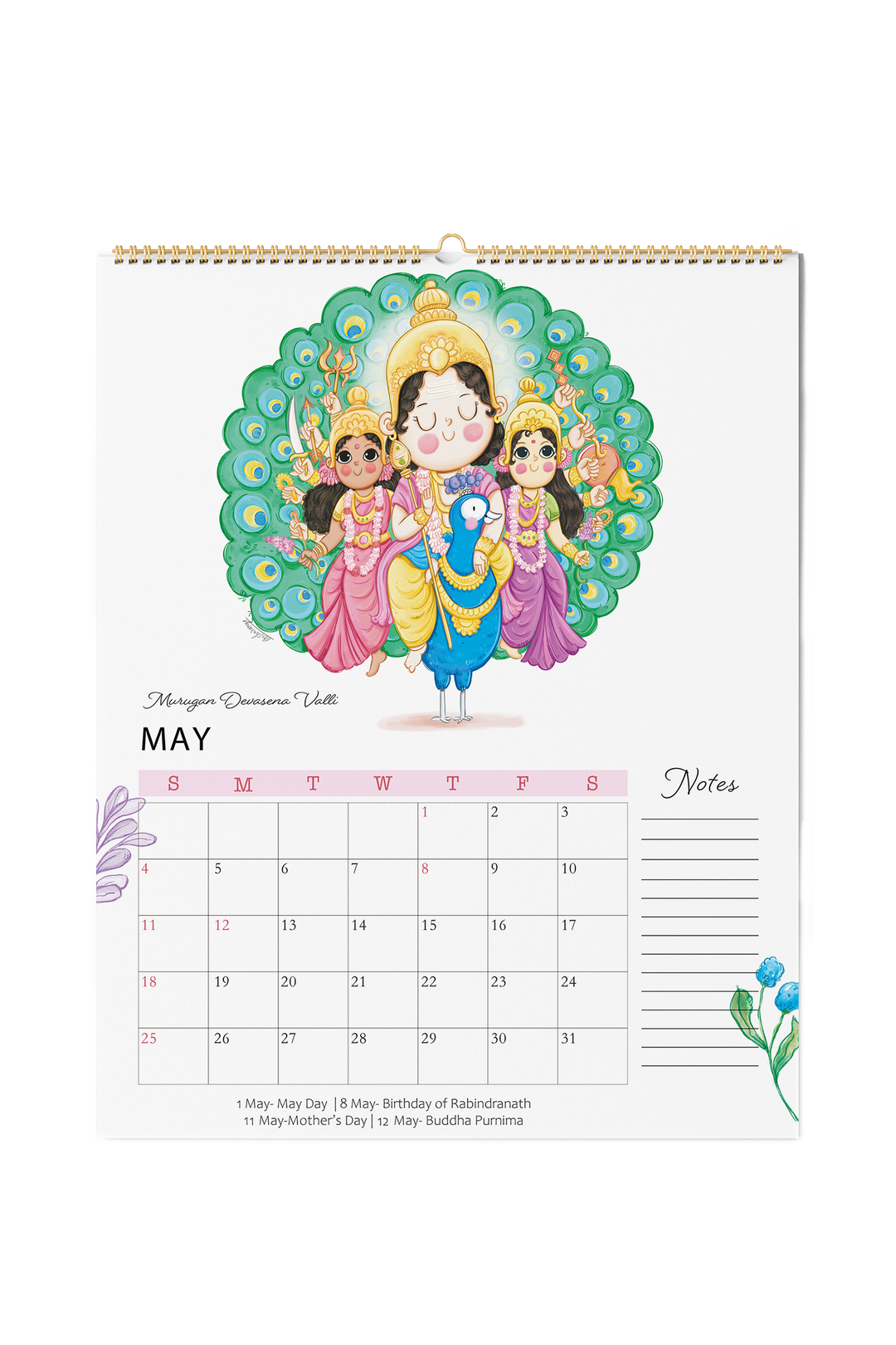 2025 Divine Love Wall Calendar