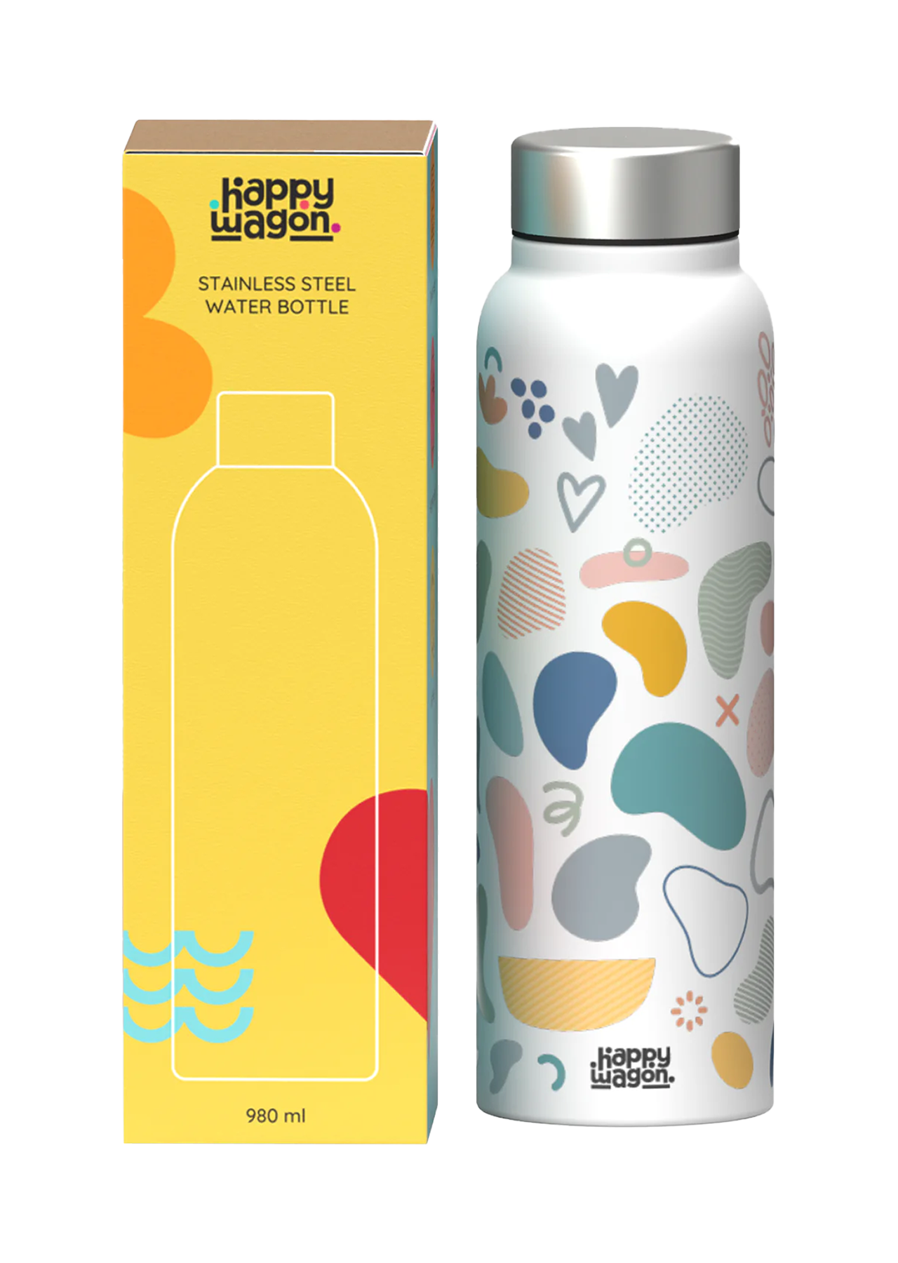 Dreamy Pastel Water Bottle 980ml