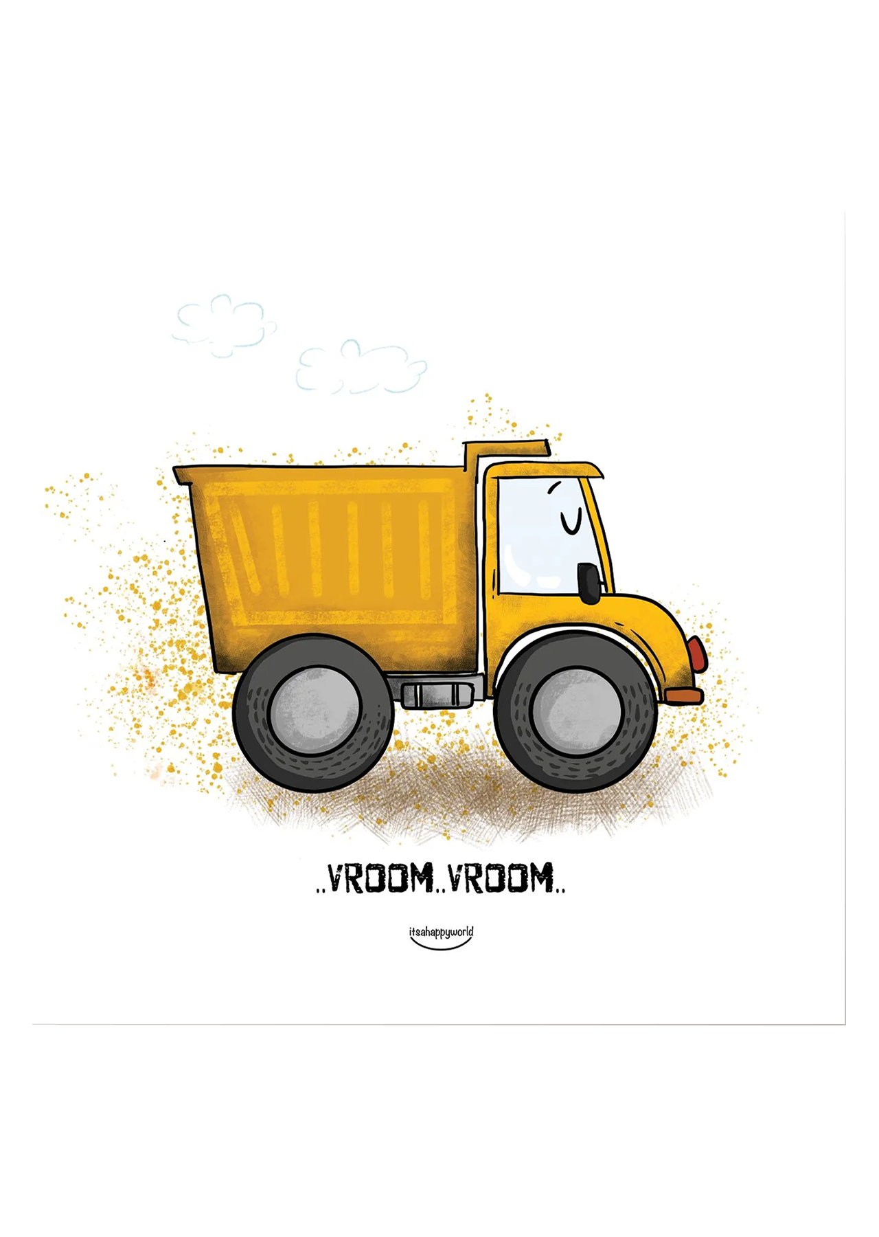 Dump Truck Wall Art