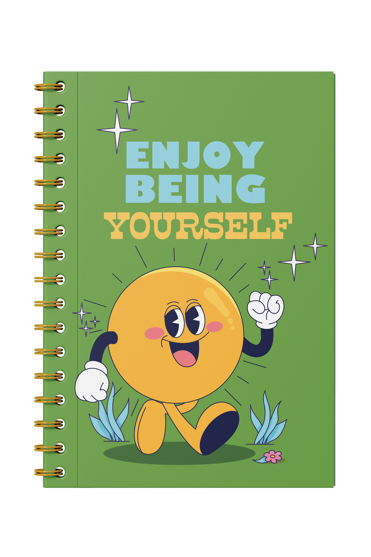 Enjoy Being Yourself Spiral Notebook