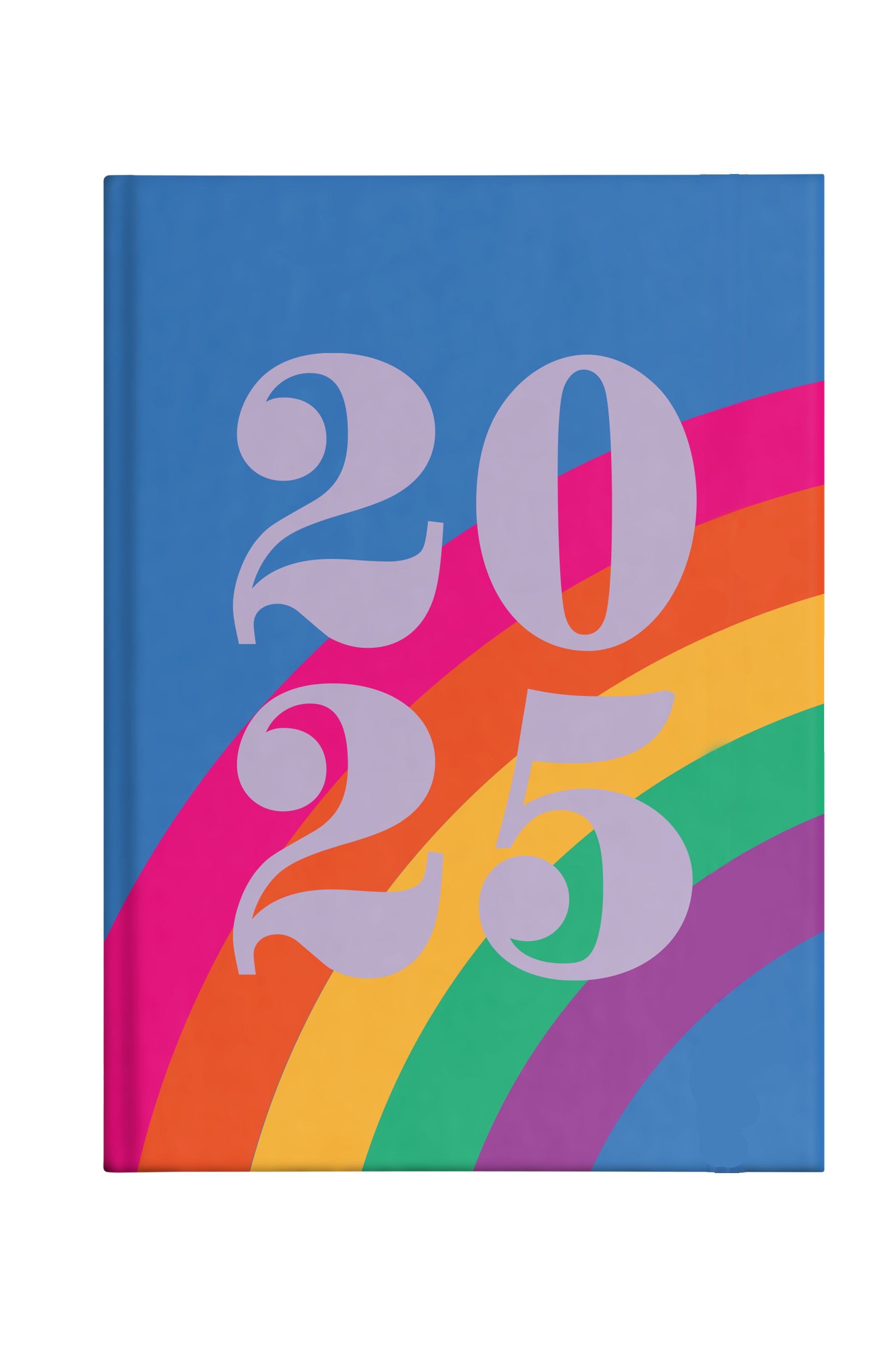 2025 Rainbow | Hardbound Planner