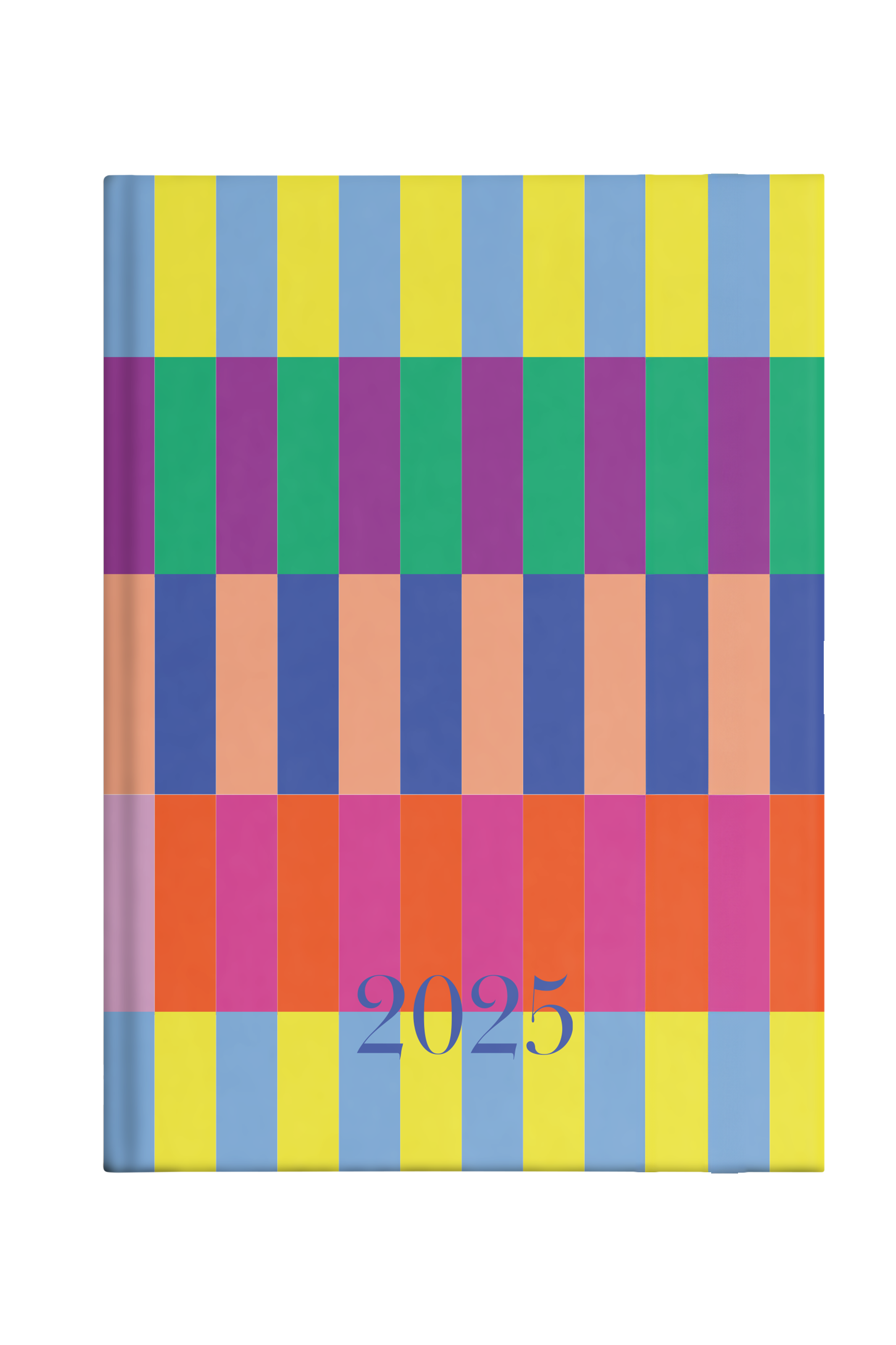 2025 Stripes  | Hardbound Planner