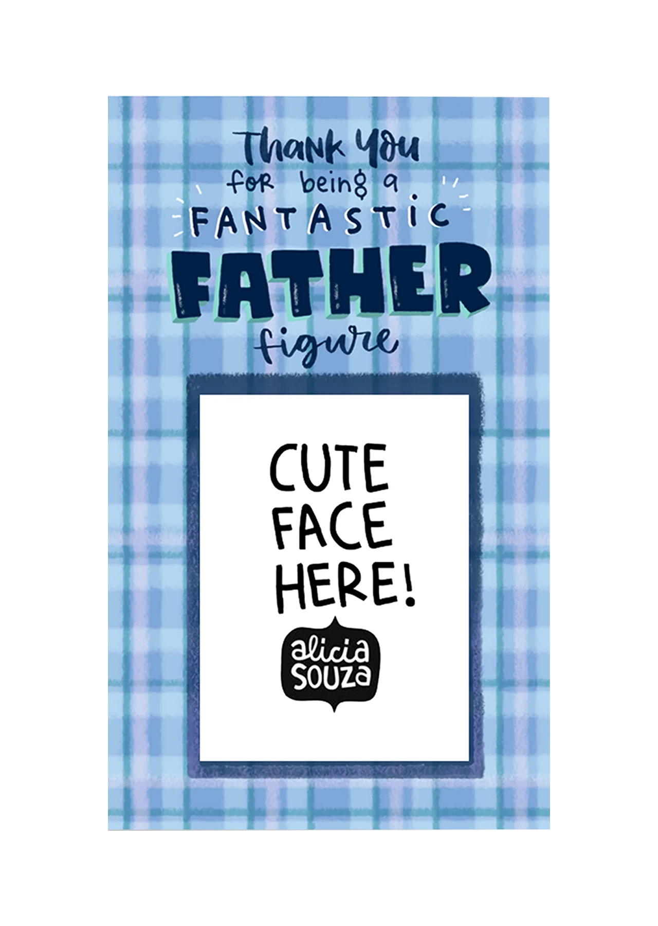 Fantastic Father - Refrigerator Magnetic Frame (small)