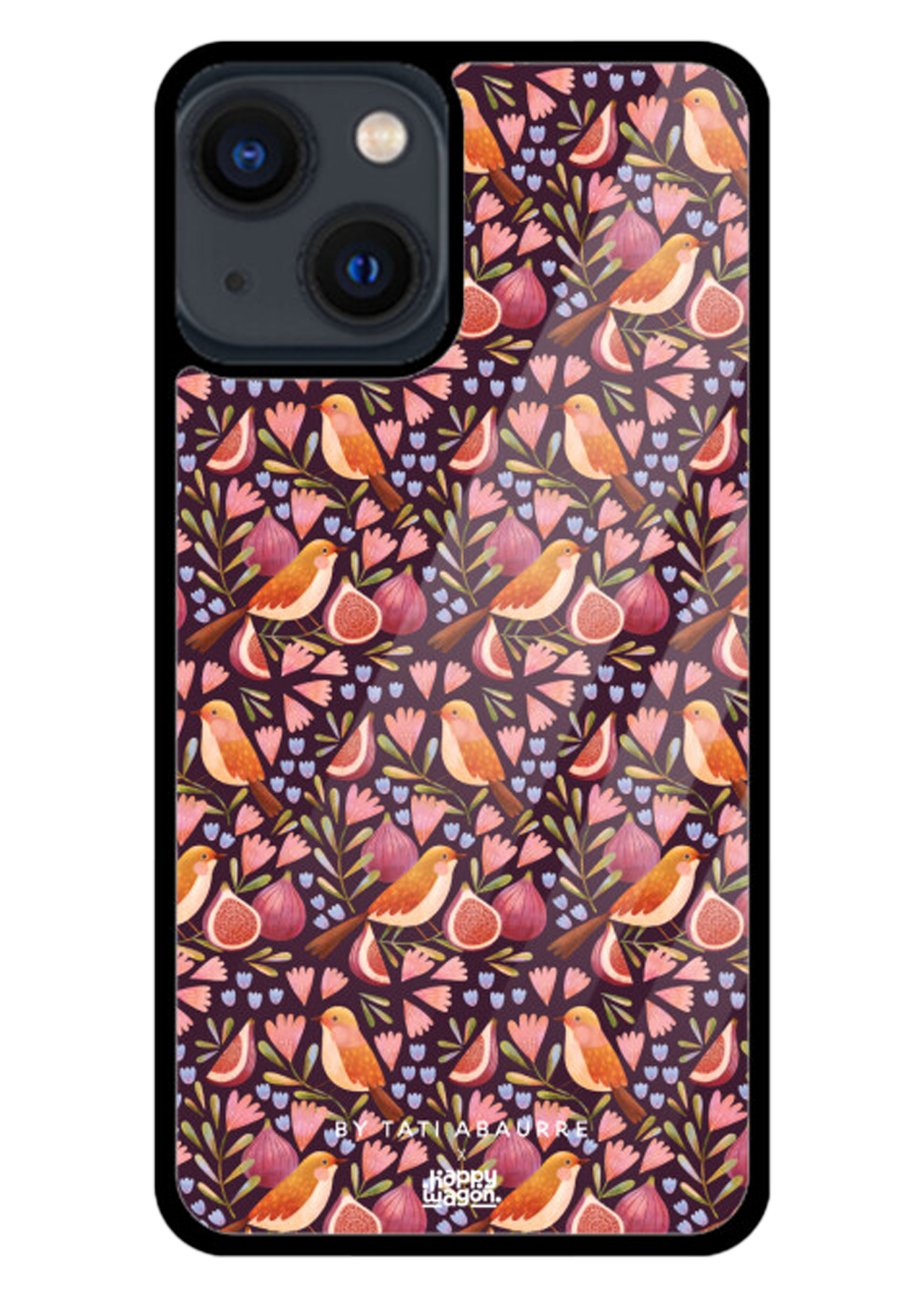 Figs and Birds iPhone Cover