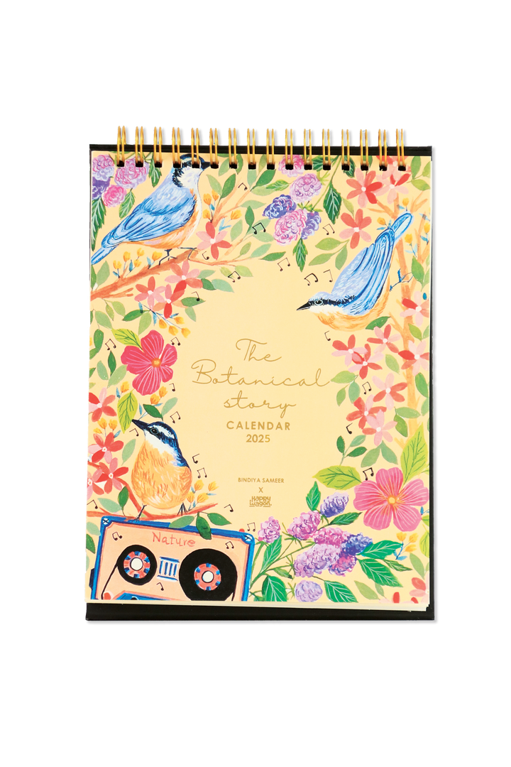 2025 Botanical Stories Desk Calendar