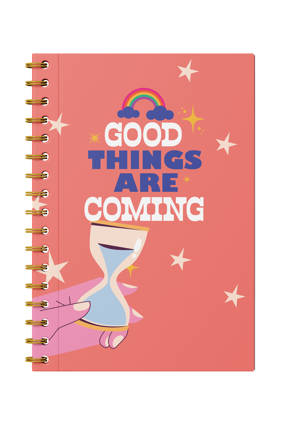 Good Things Are Coming Spiral Notebook