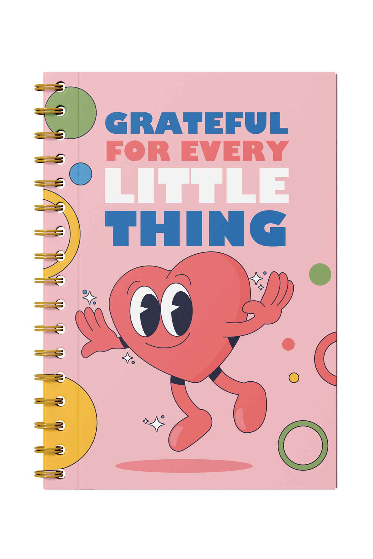 Grateful For Every Little Things Spiral Notebook