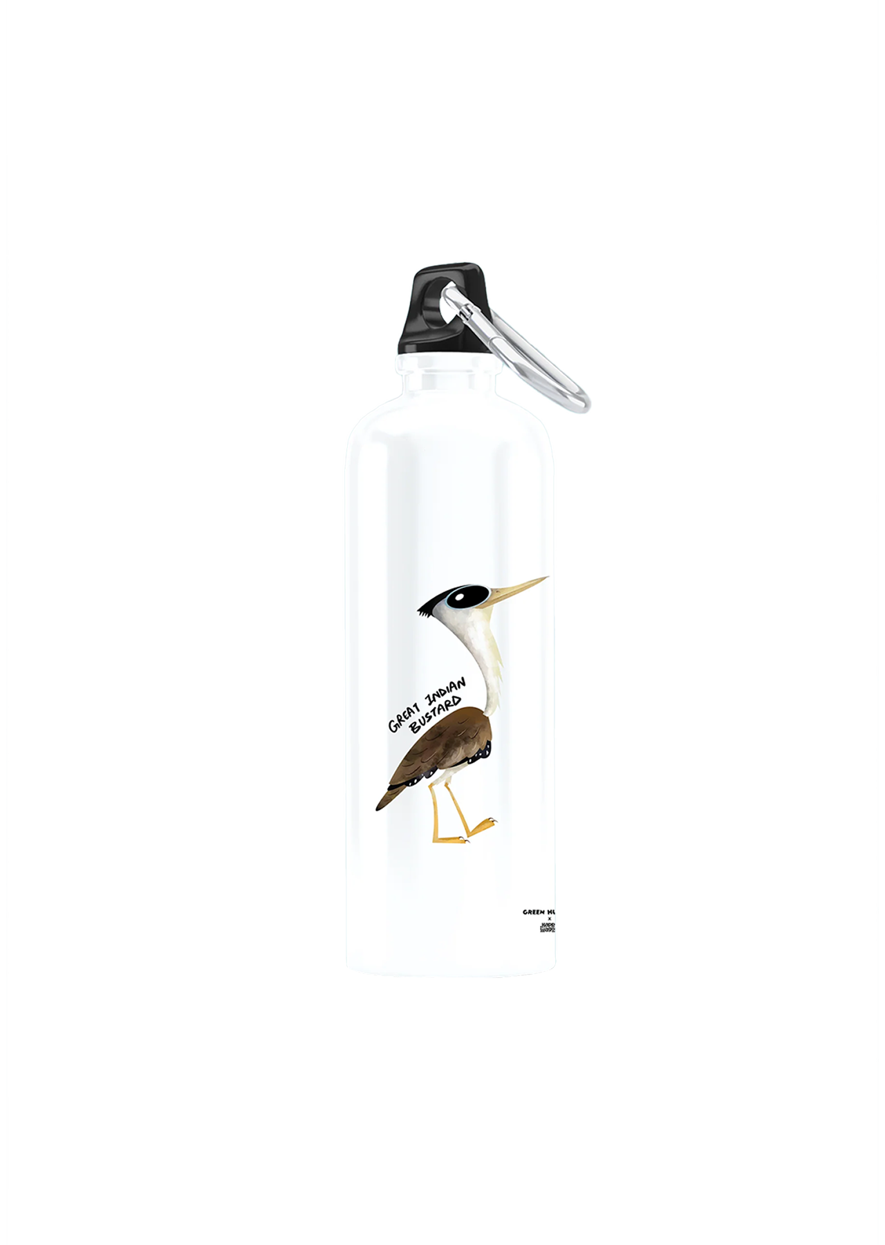 Great Indian Bustard Water Bottle