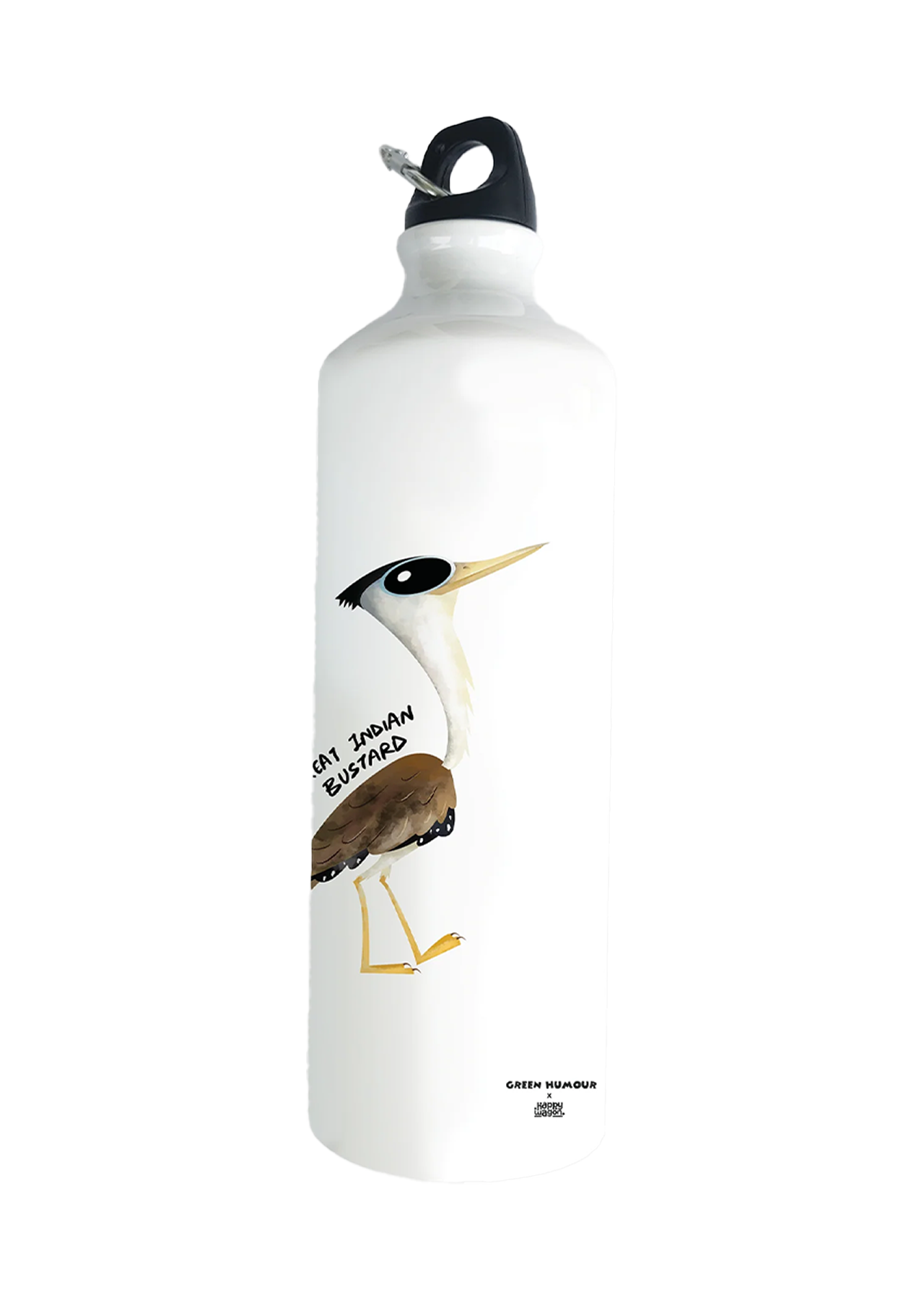 Great Indian Bustard Water Bottle